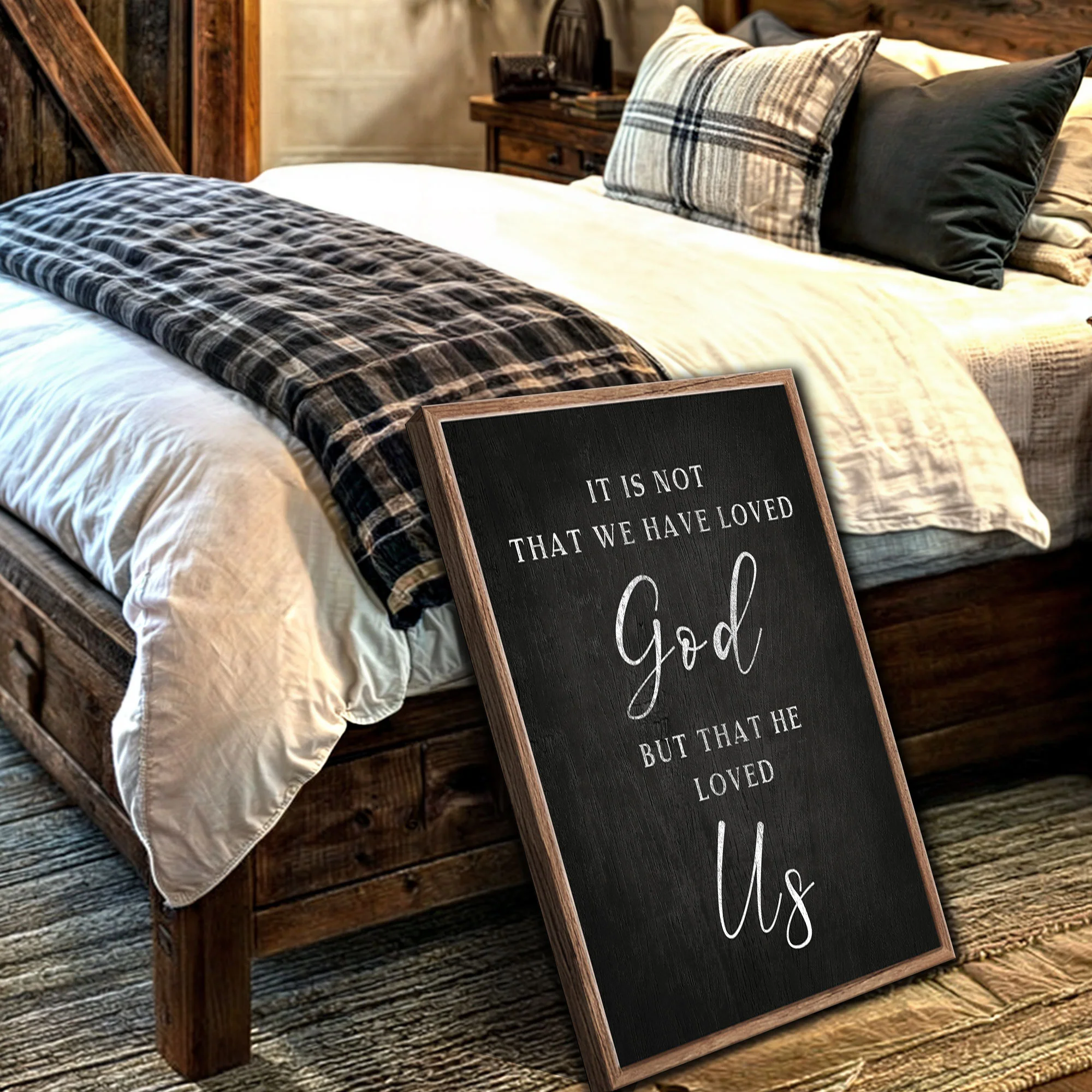1 John 4:10 Faith Sign VI - Image 4