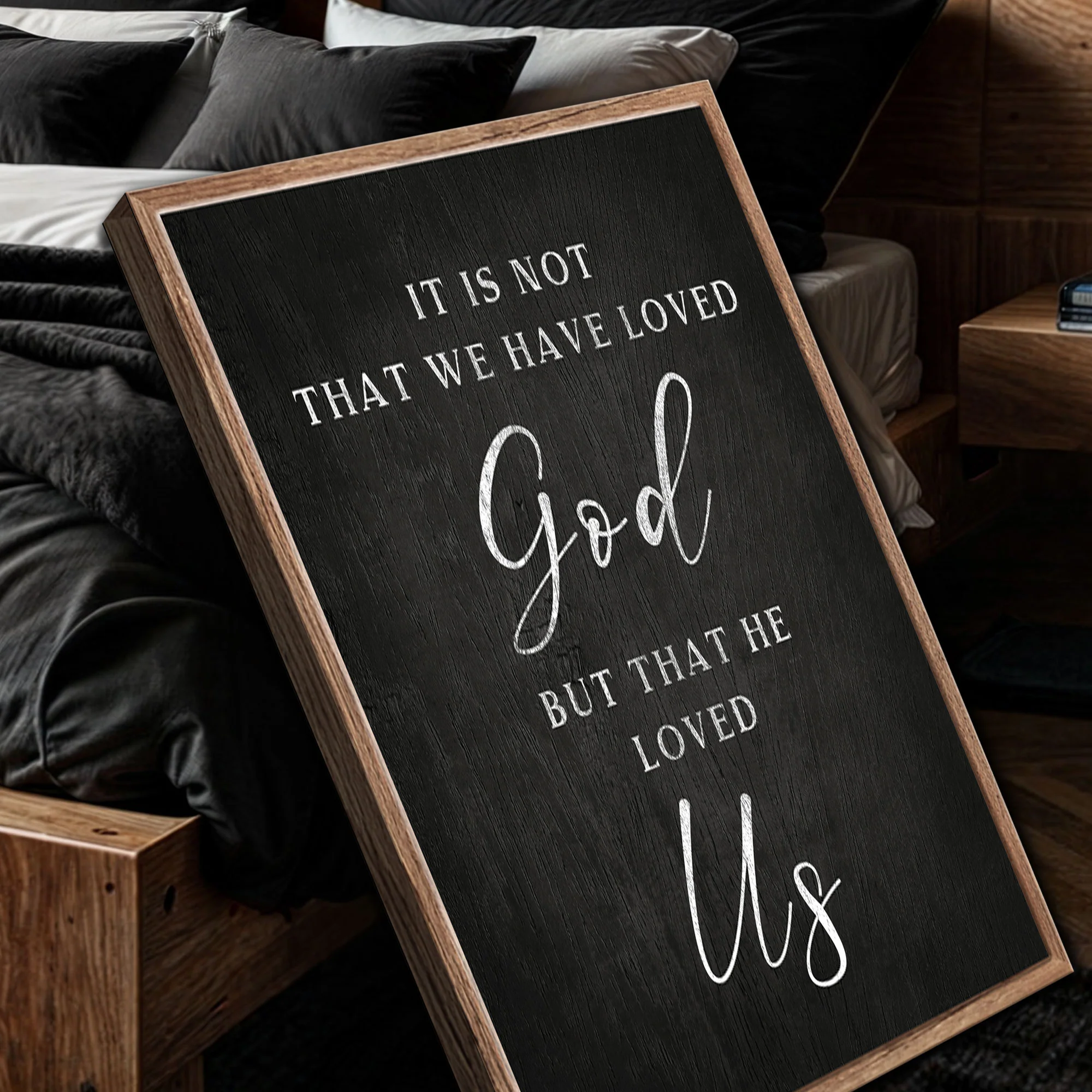 1 John 4:10 Faith Sign VI - Image 5