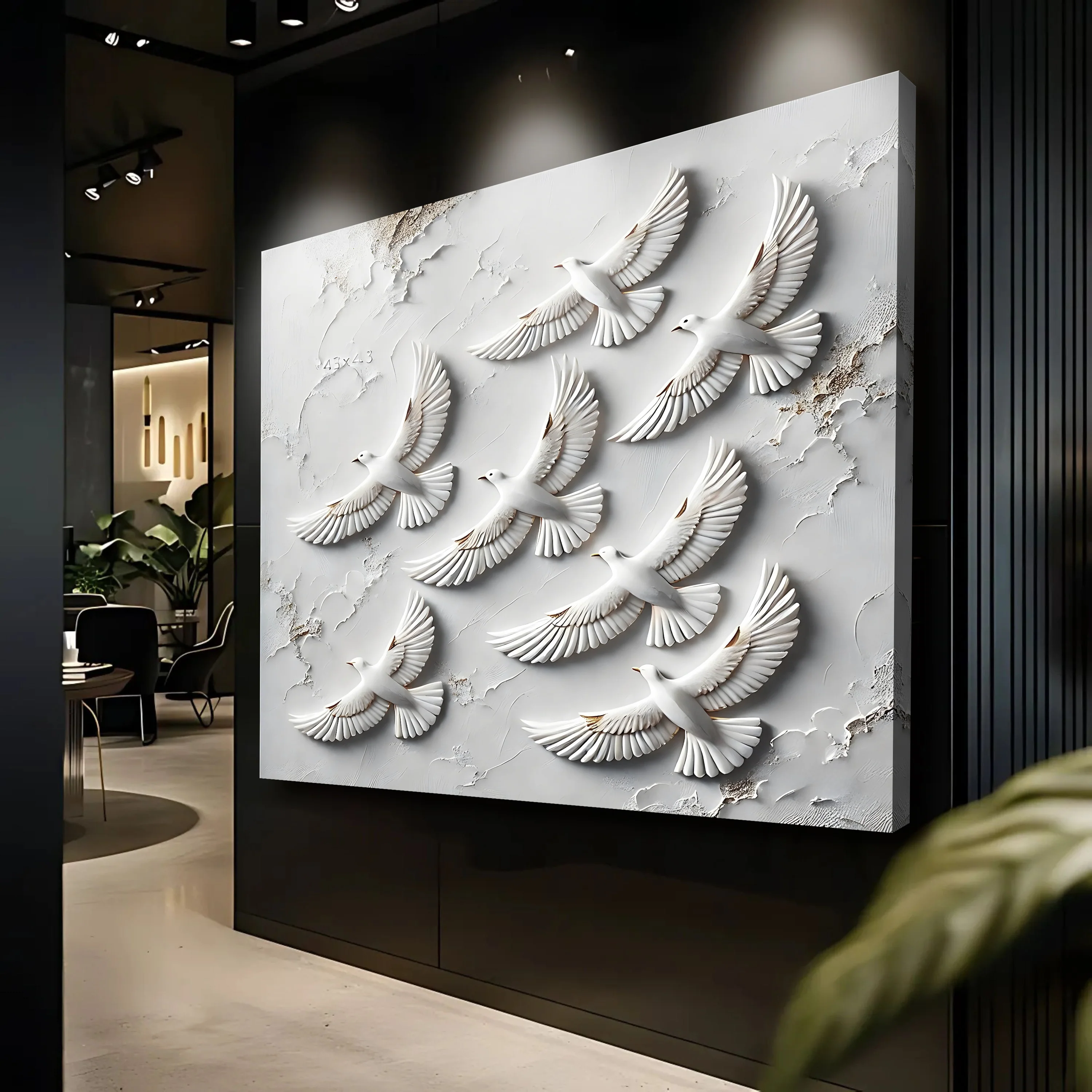 3D Birds Wall Art