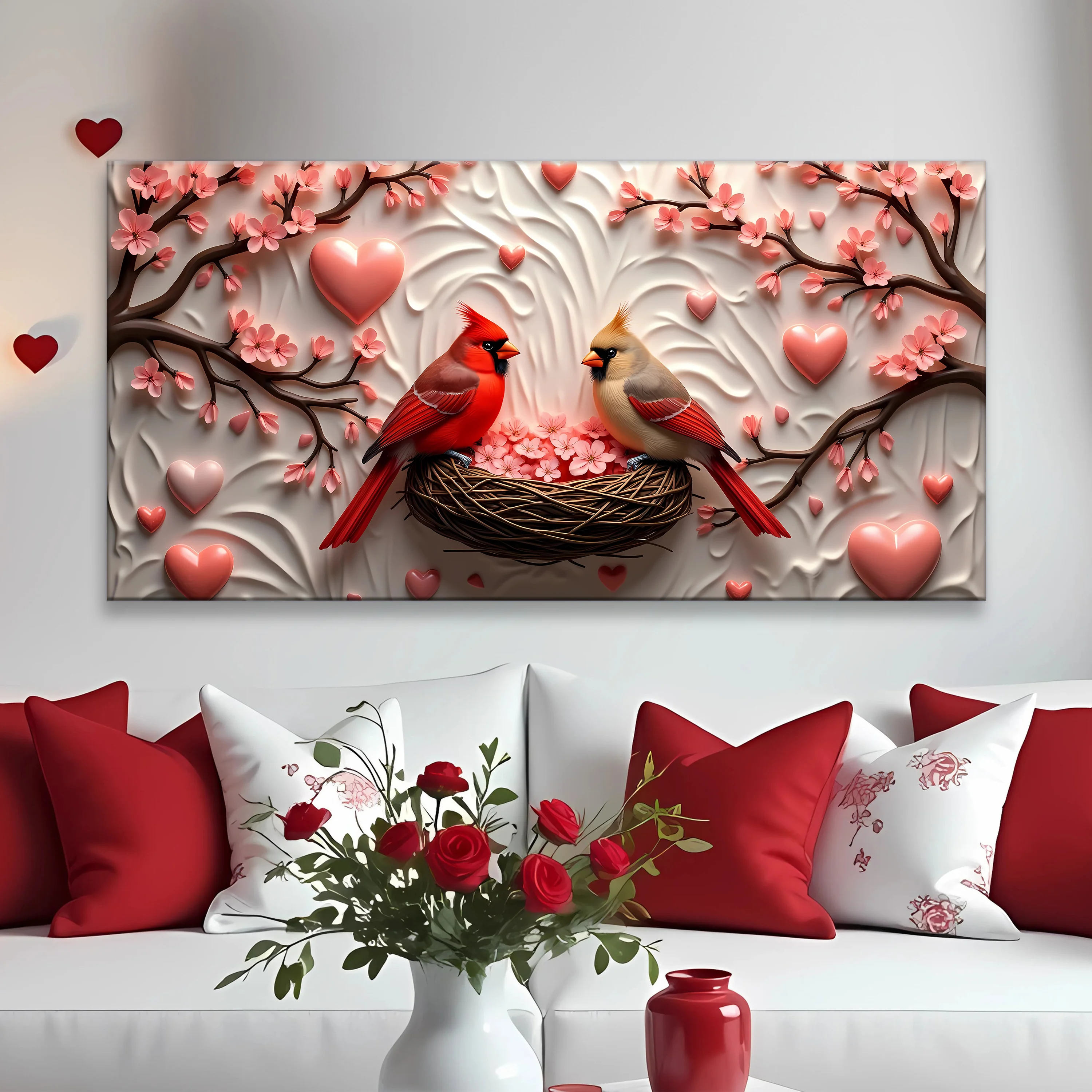 3D Cardinals Wall Art IV - Image 2