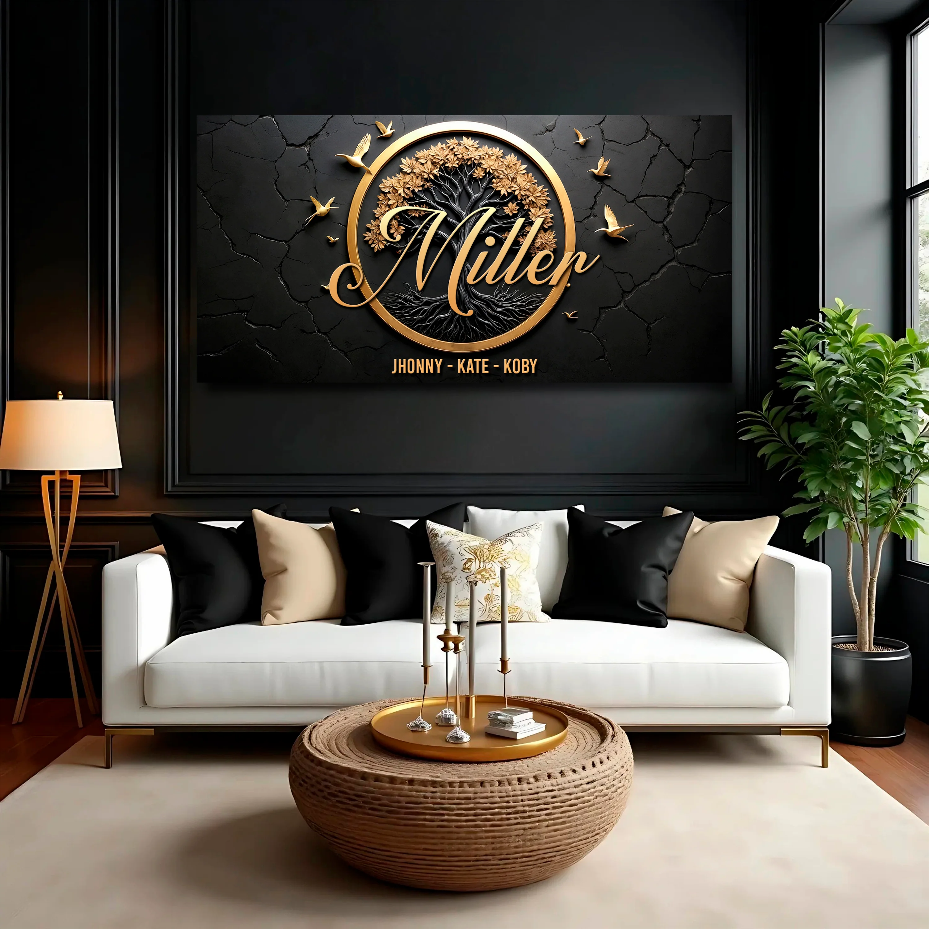 3D Celtic Tree Of Life Family Name Sign - Image 5