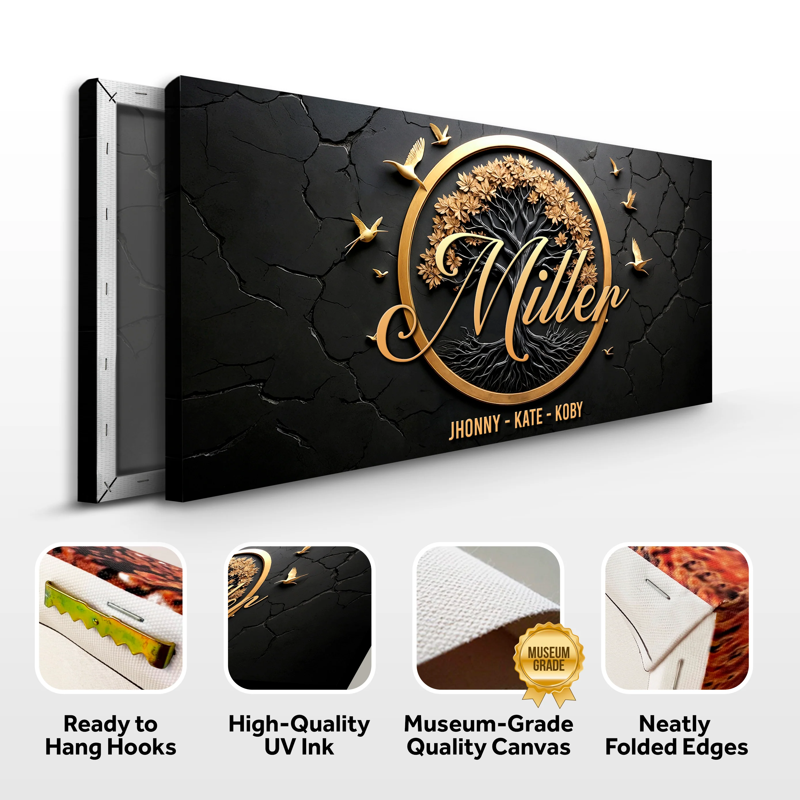 3D Celtic Tree Of Life Family Name Sign - Image 8