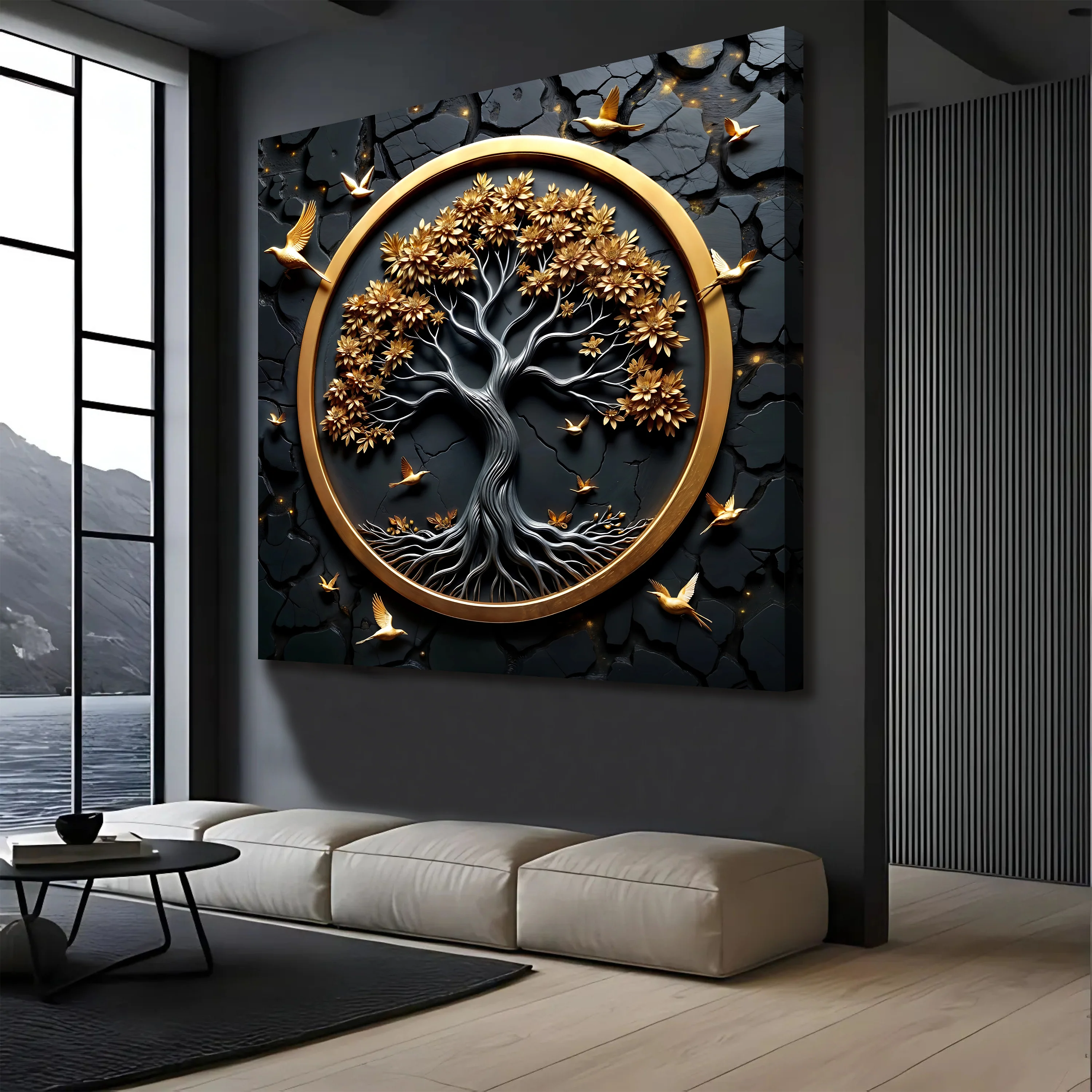 3D Celtic Tree of Life Square Wall Art - Image 4