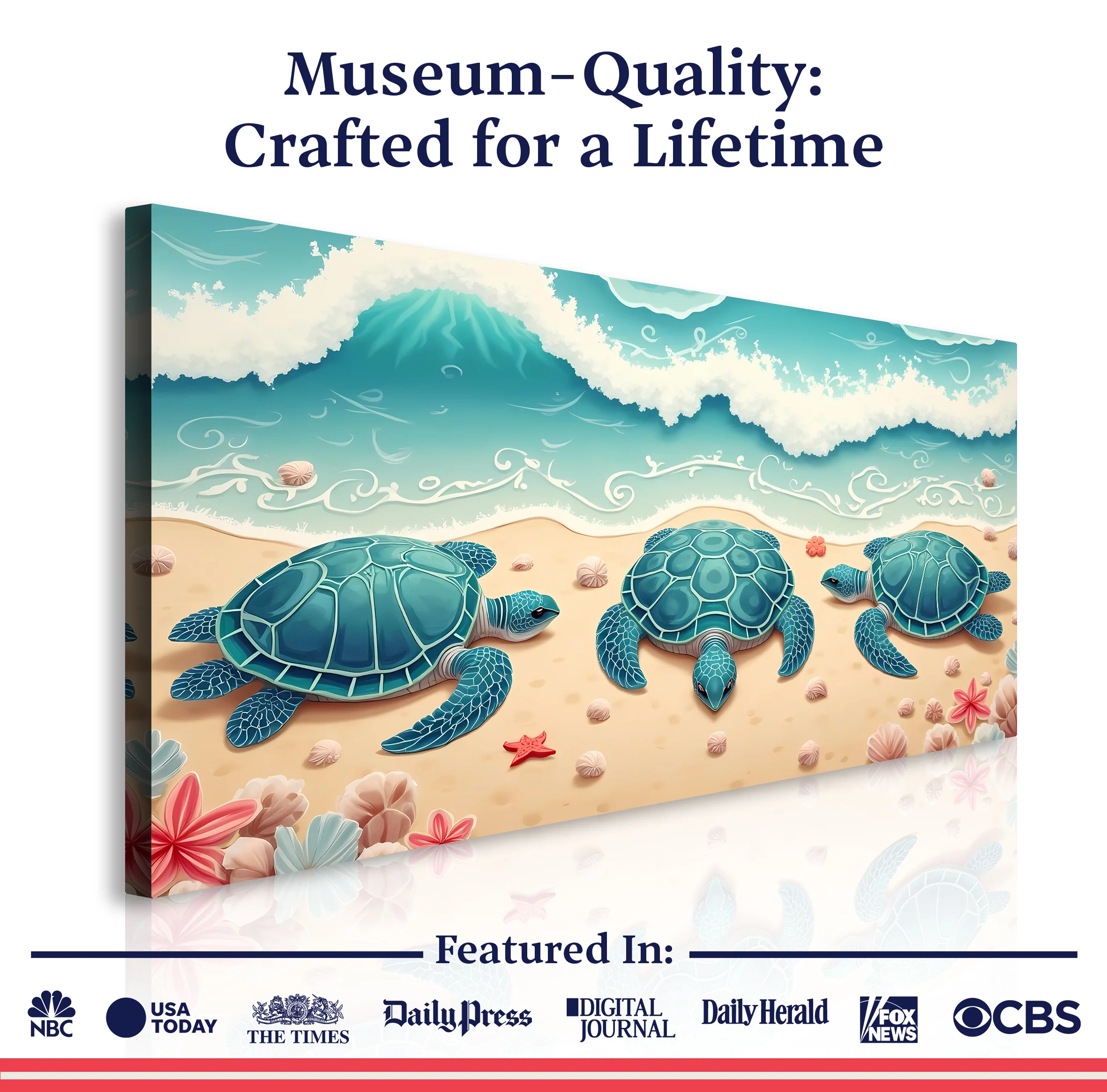 3D Coastal Wall Art II - Image 6
