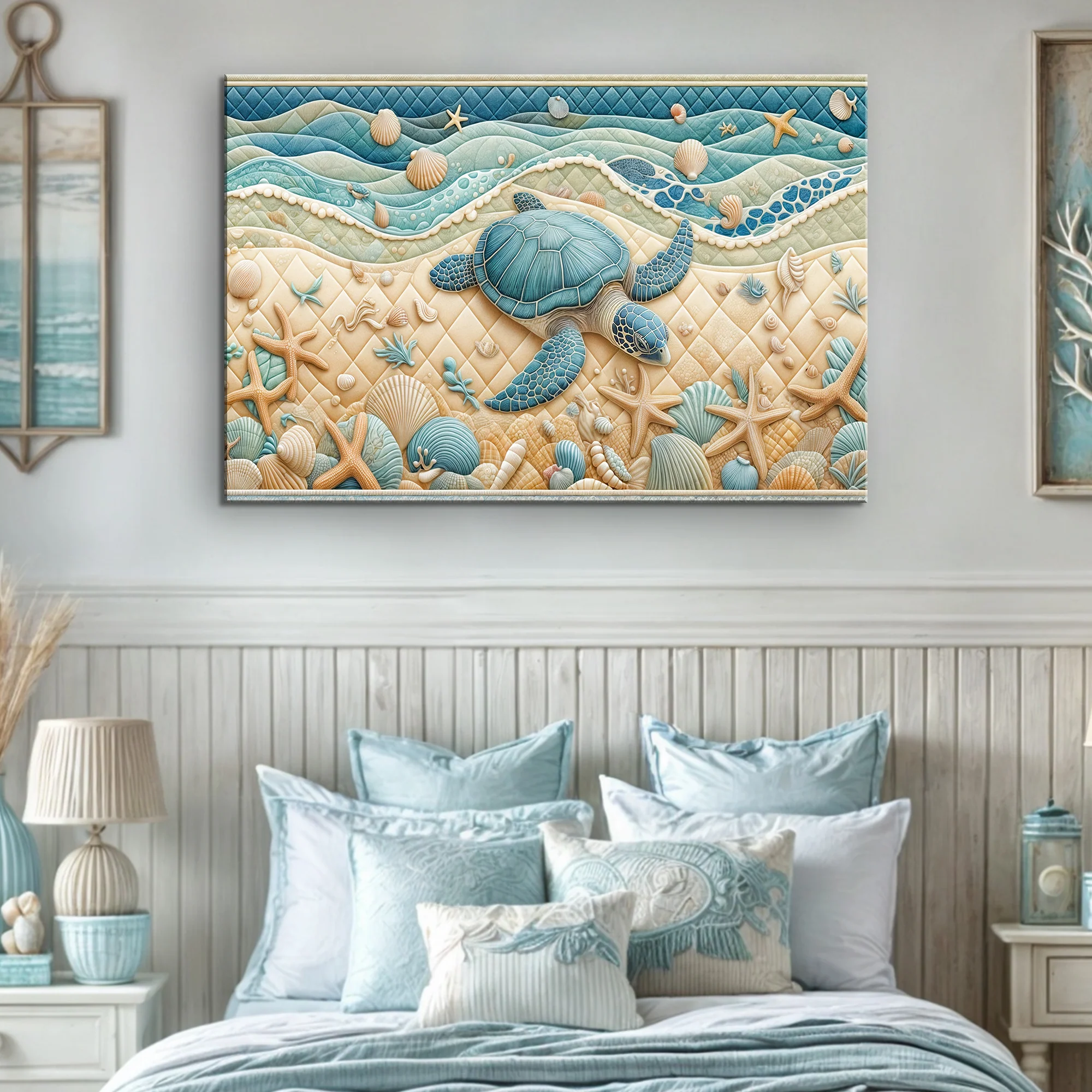 3D Coastal Wall Art IV - Image 2