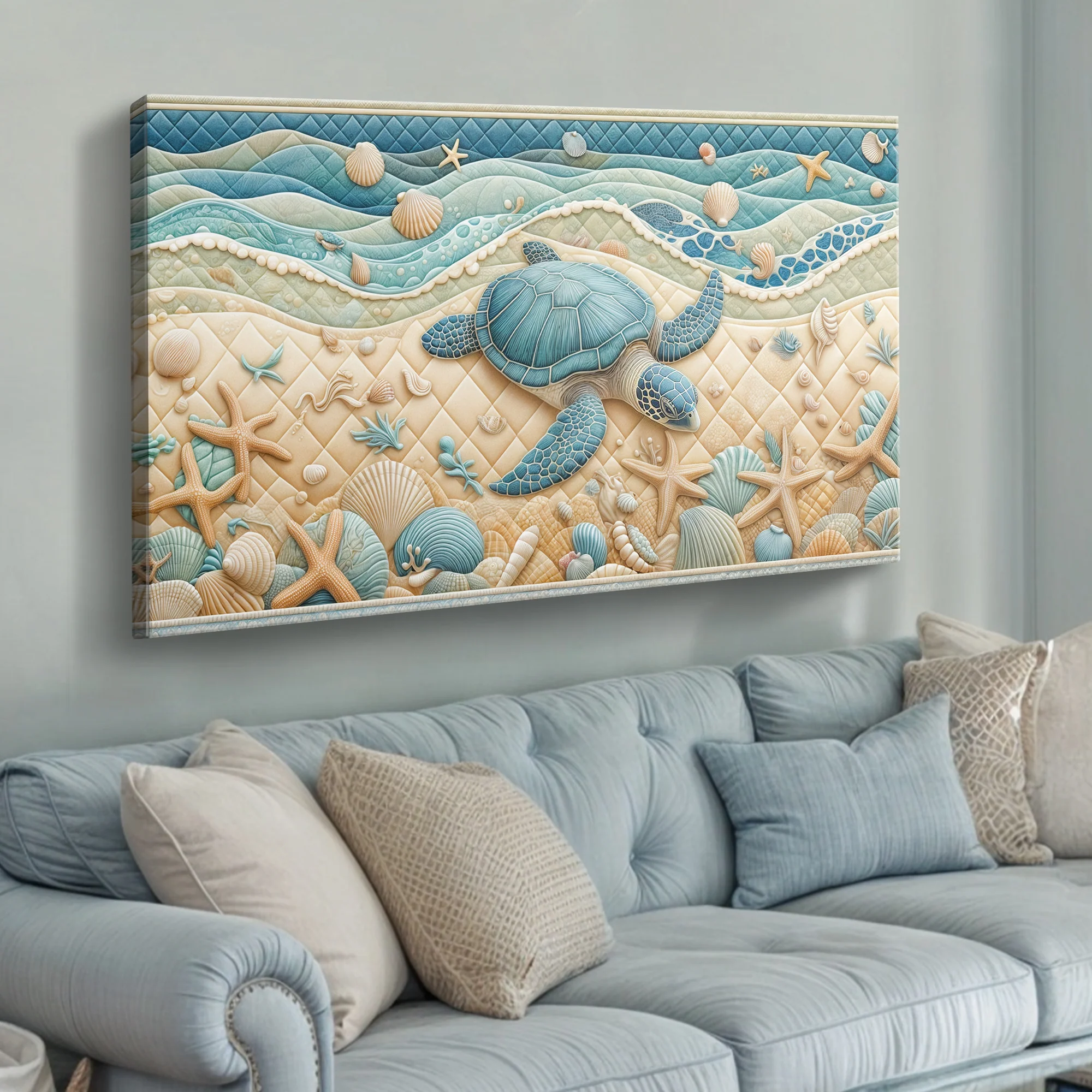 3D Coastal Wall Art IV - Image 3