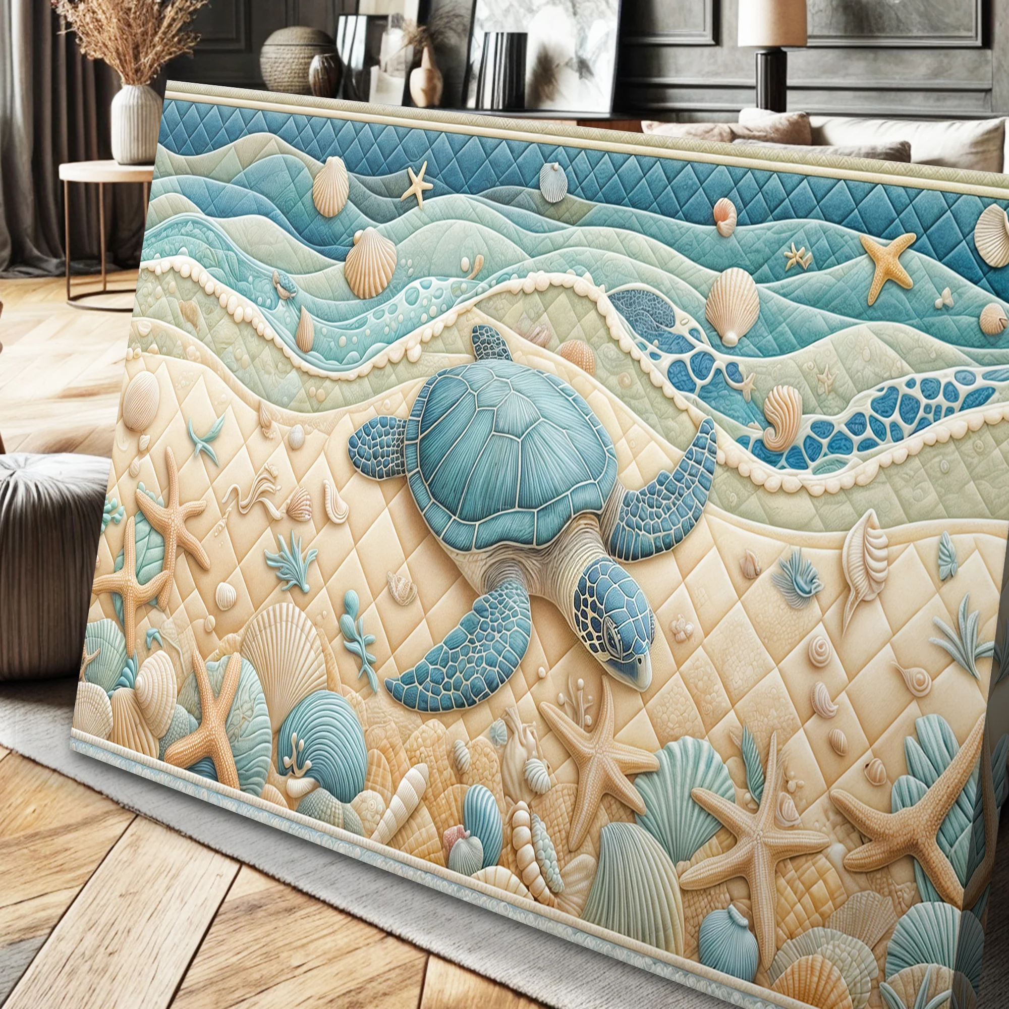 3D Coastal Wall Art IV - Image 6