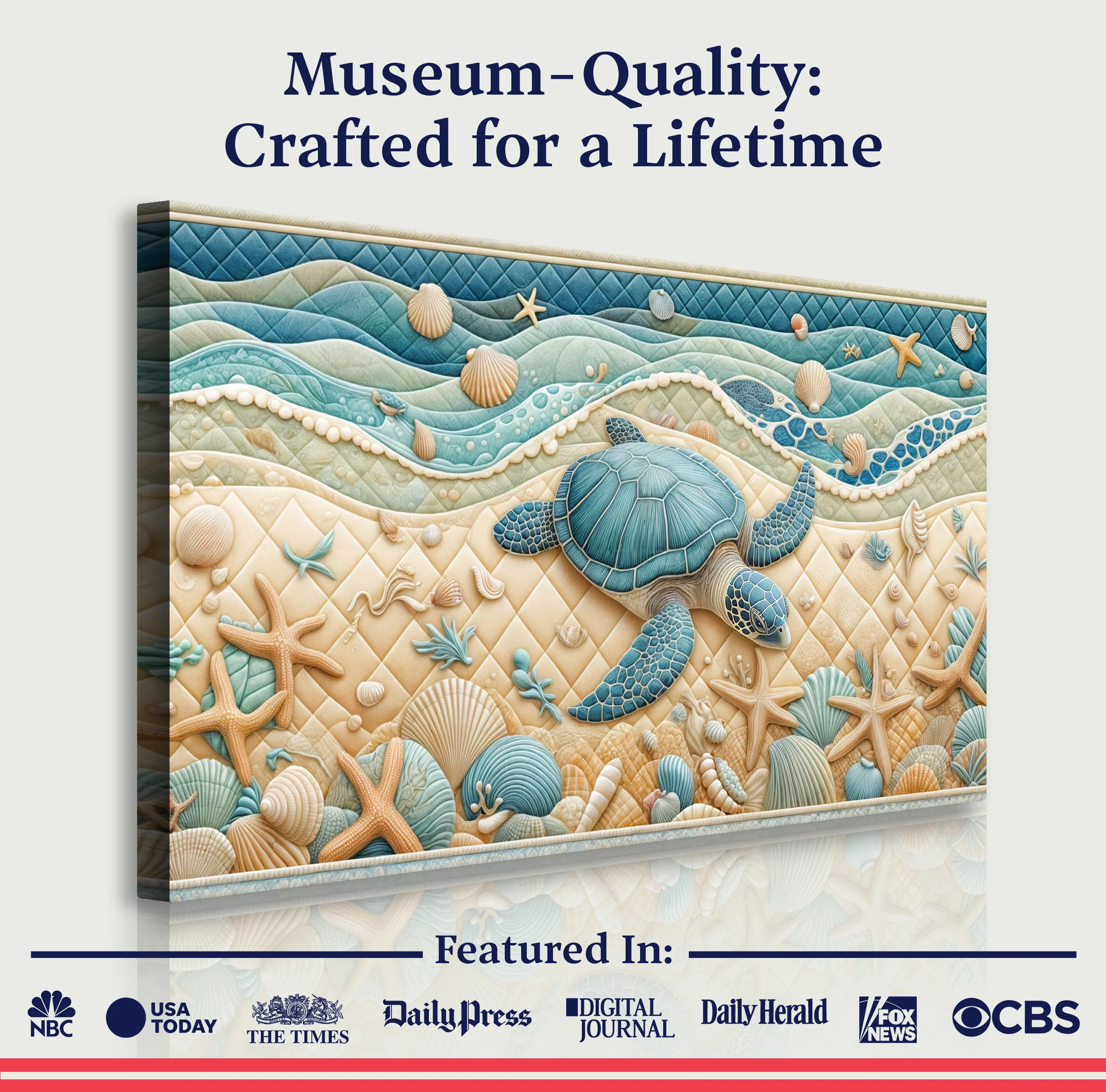 3D Coastal Wall Art IV - Image 8