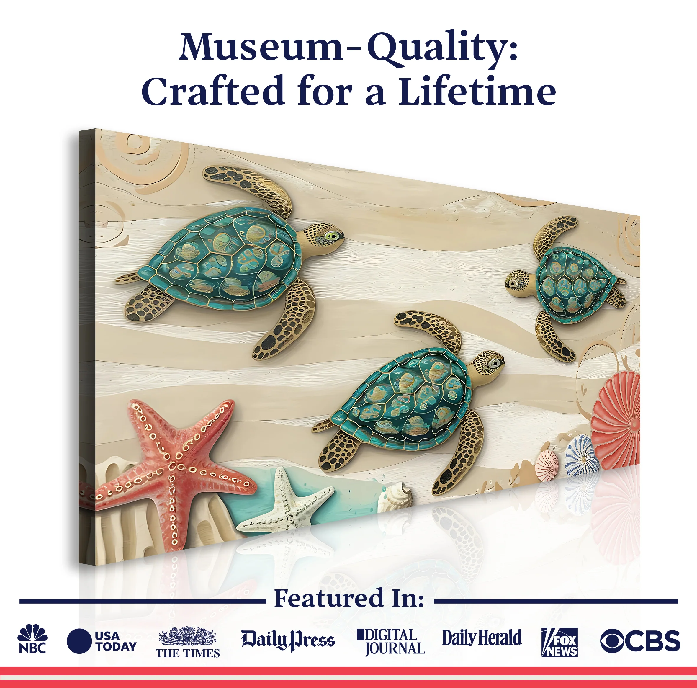 3D Coastal Wall Art VII - Image 6