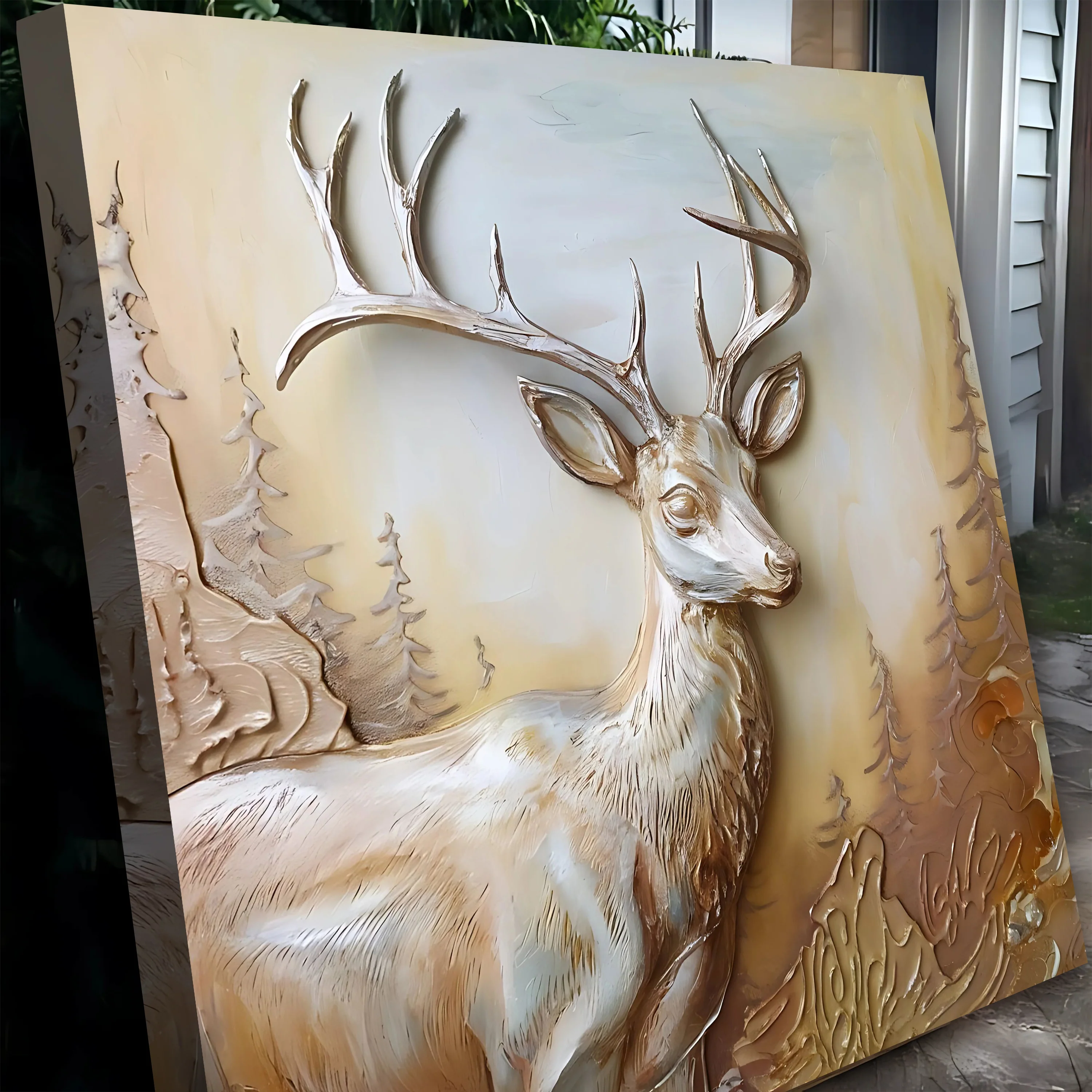 3D Deer Wall Art - Image 5