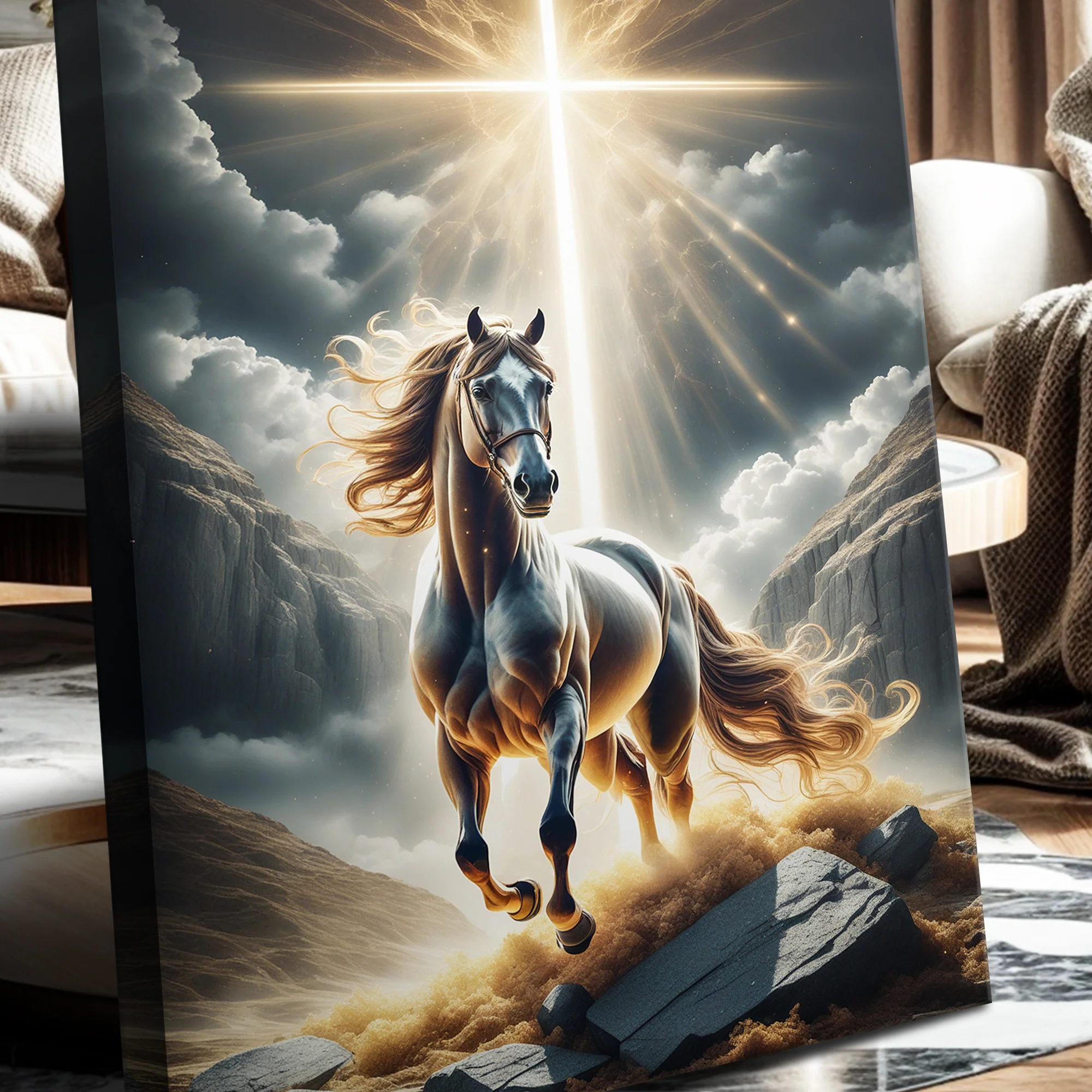 3D Horse Faith Wall Art II - Image 4