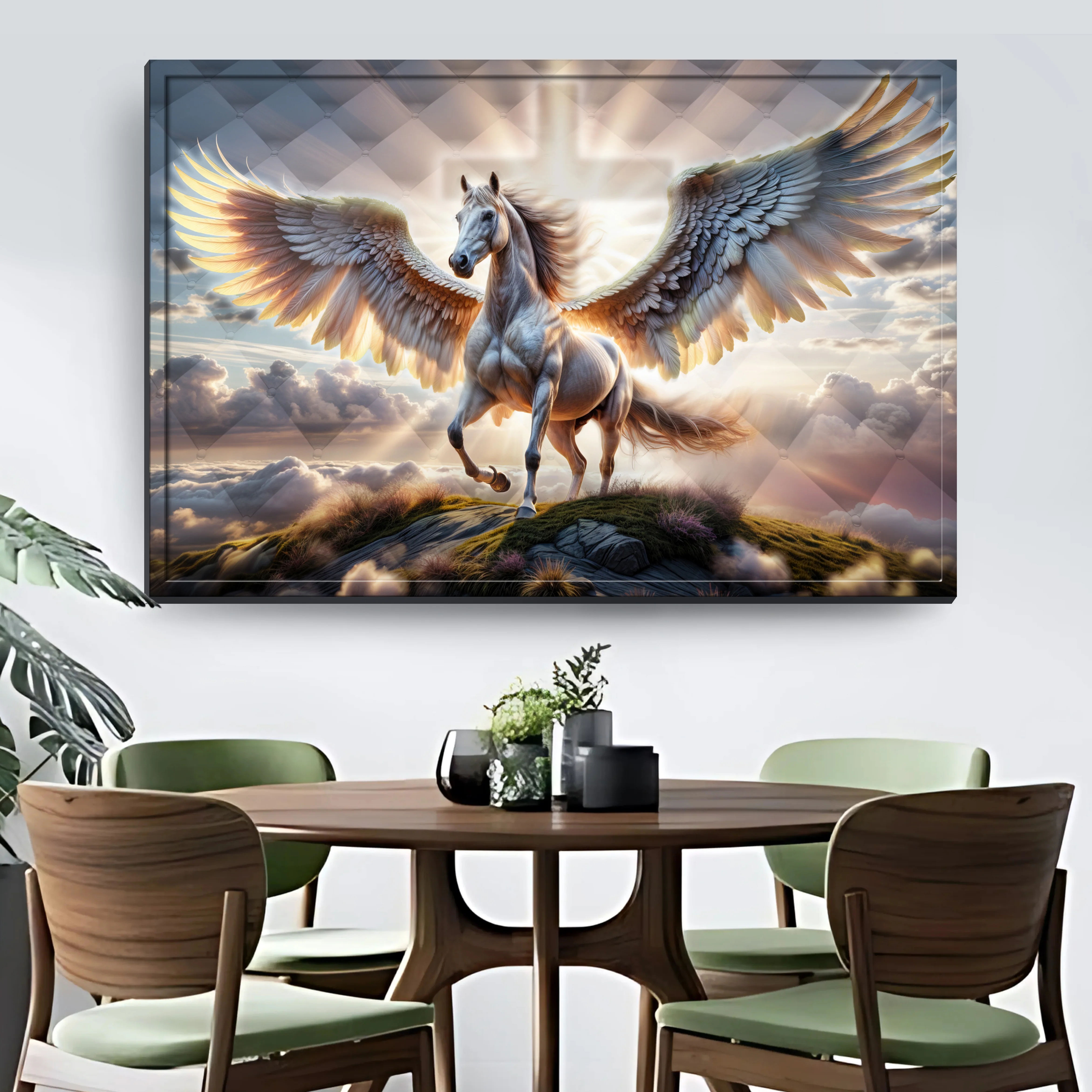3D Horse Faith Wall Art VI - Image 3