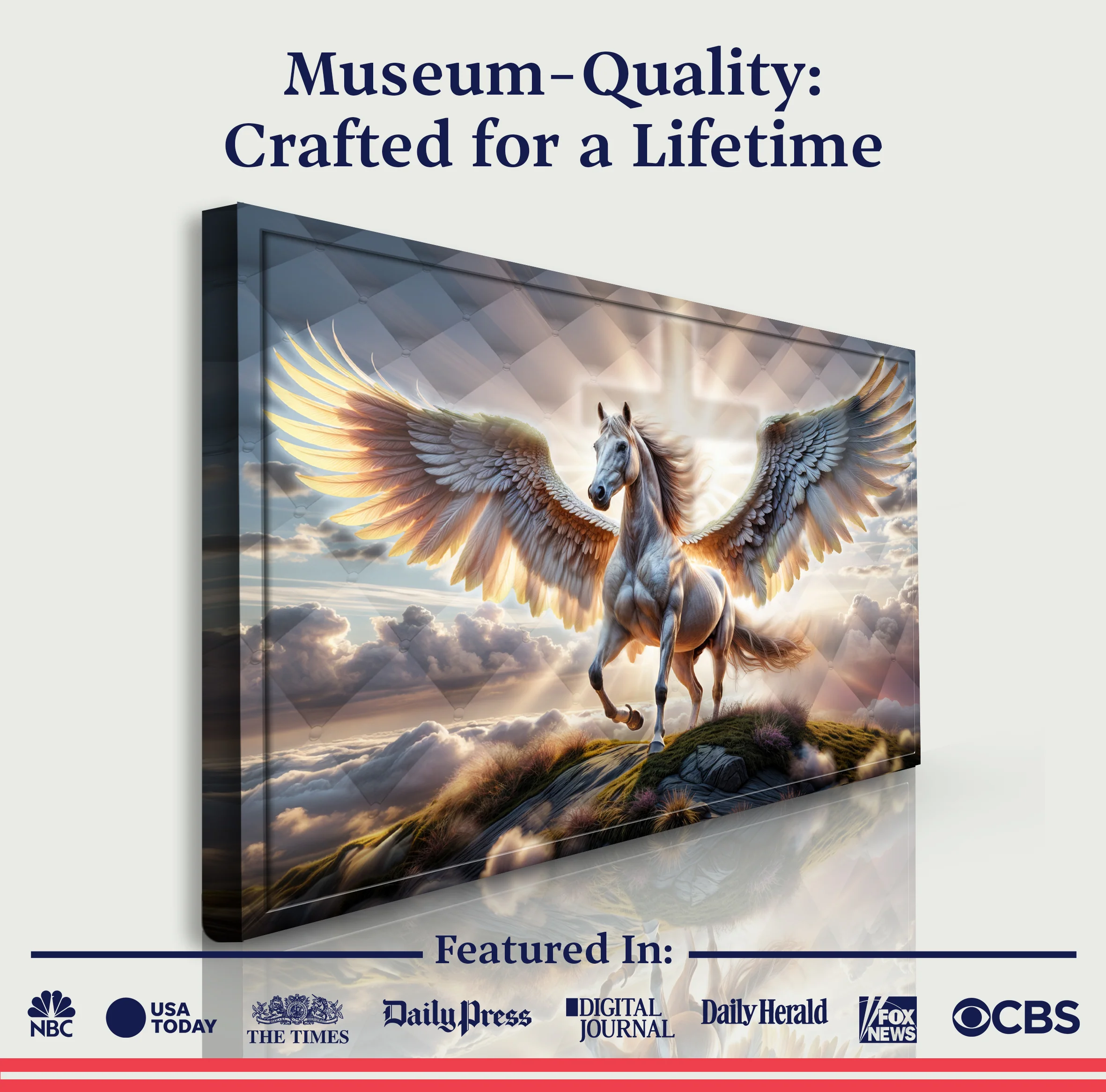 3D Horse Faith Wall Art VI - Image 6