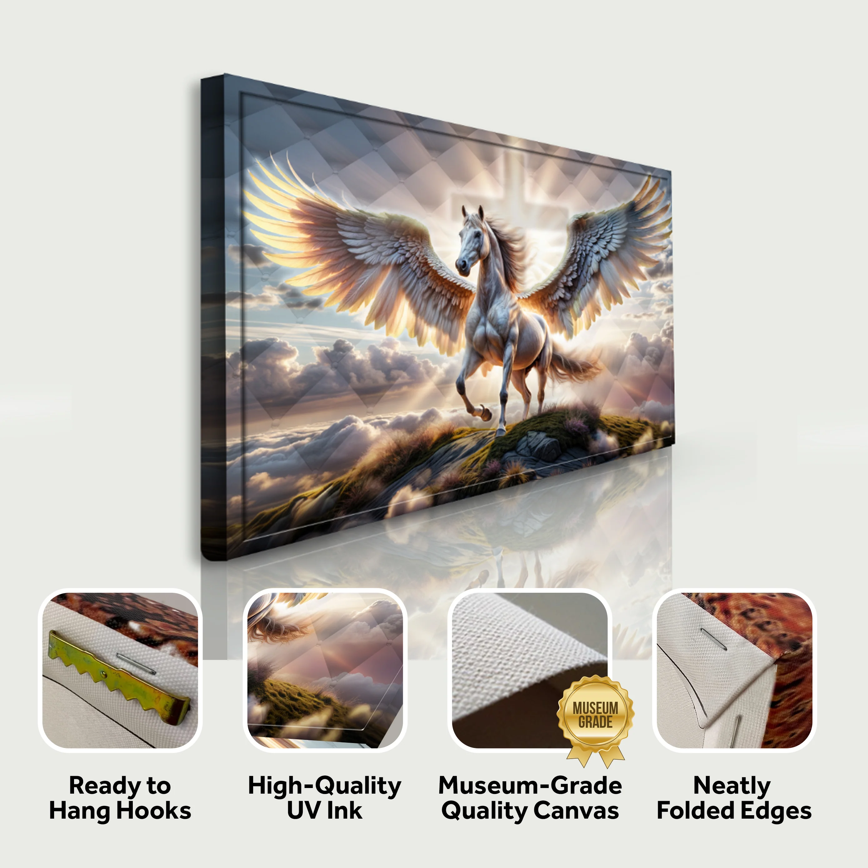 3D Horse Faith Wall Art VI - Image 8