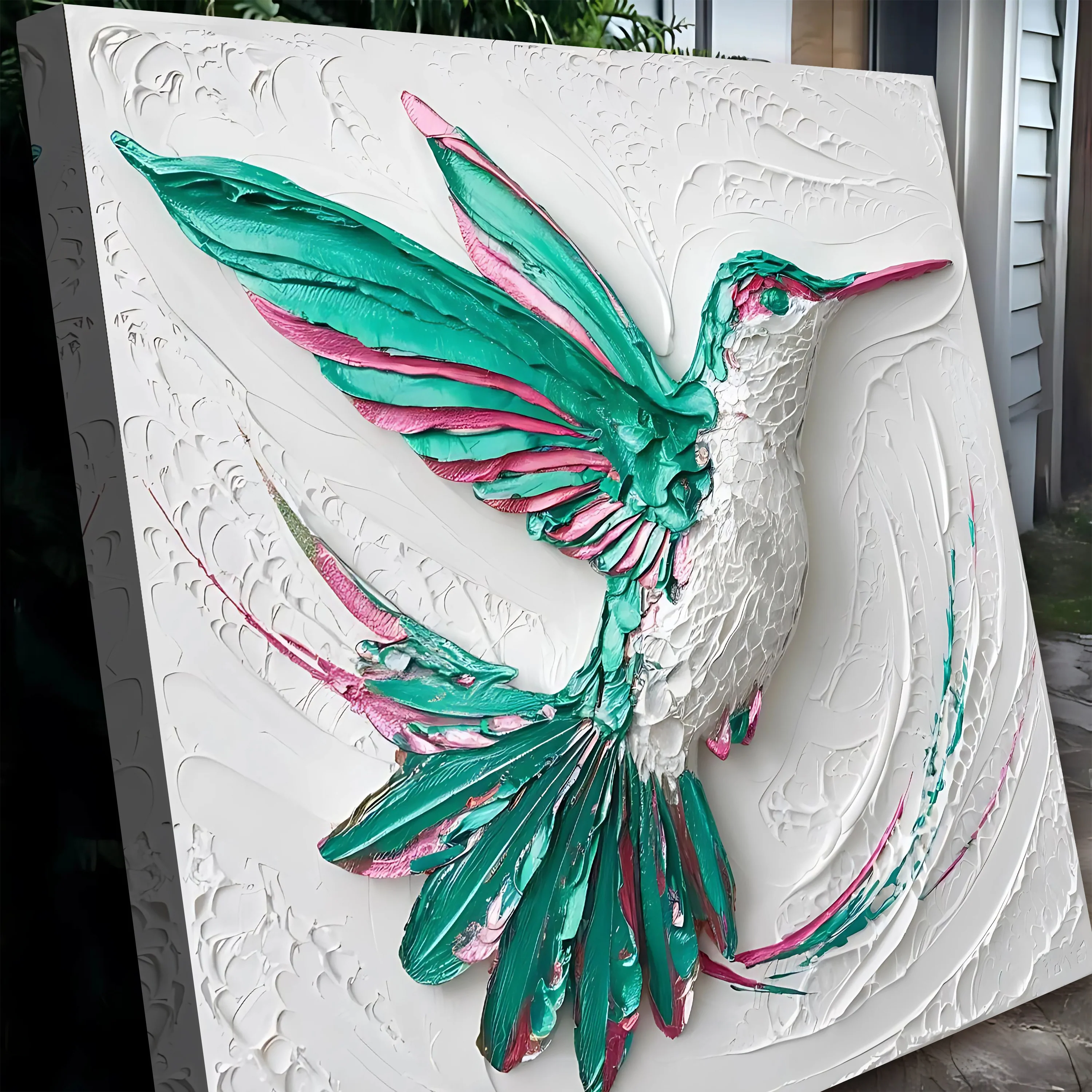 3D Hummingbird Wall Art - Image 5