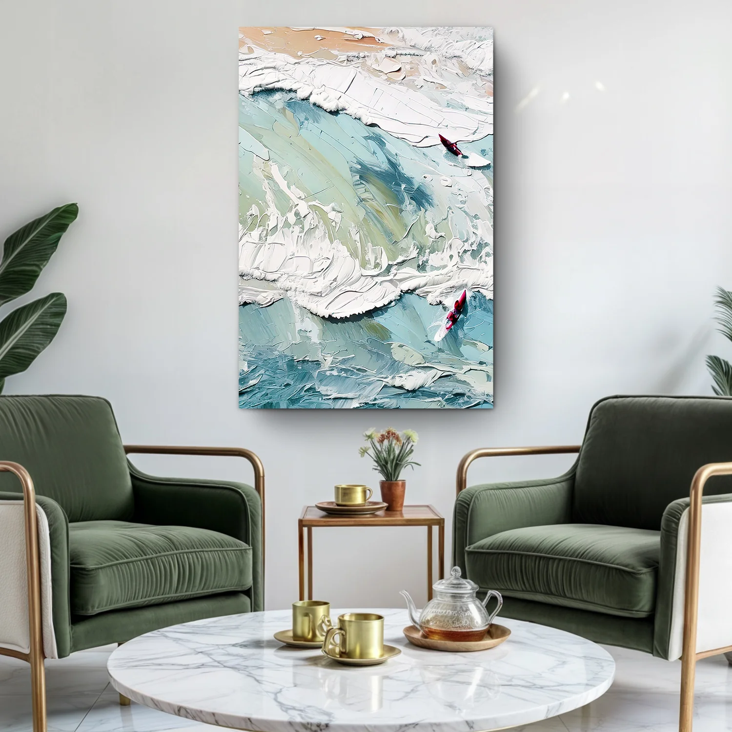3D Sea Wall Art - Image 3