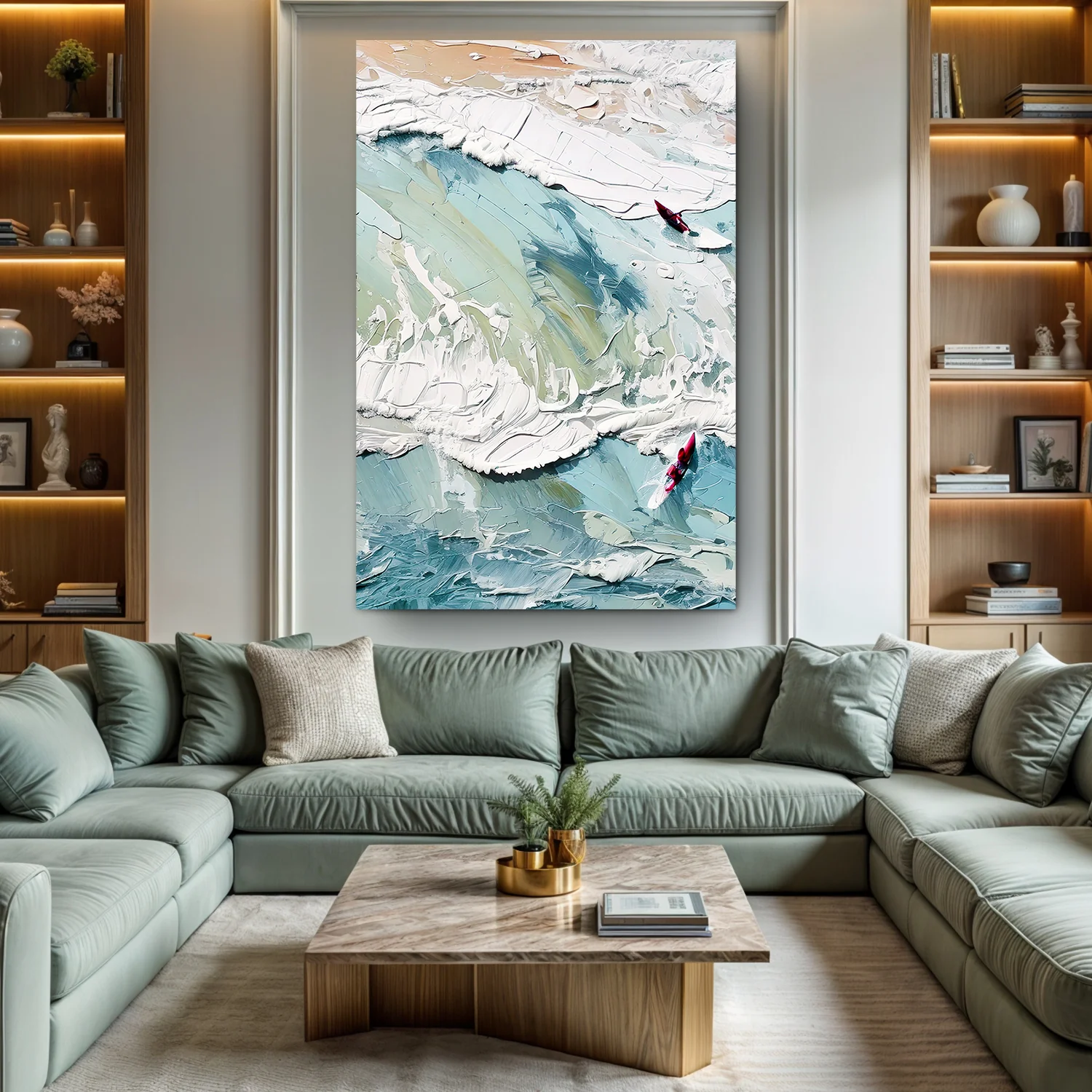 3D Sea Wall Art - Image 4