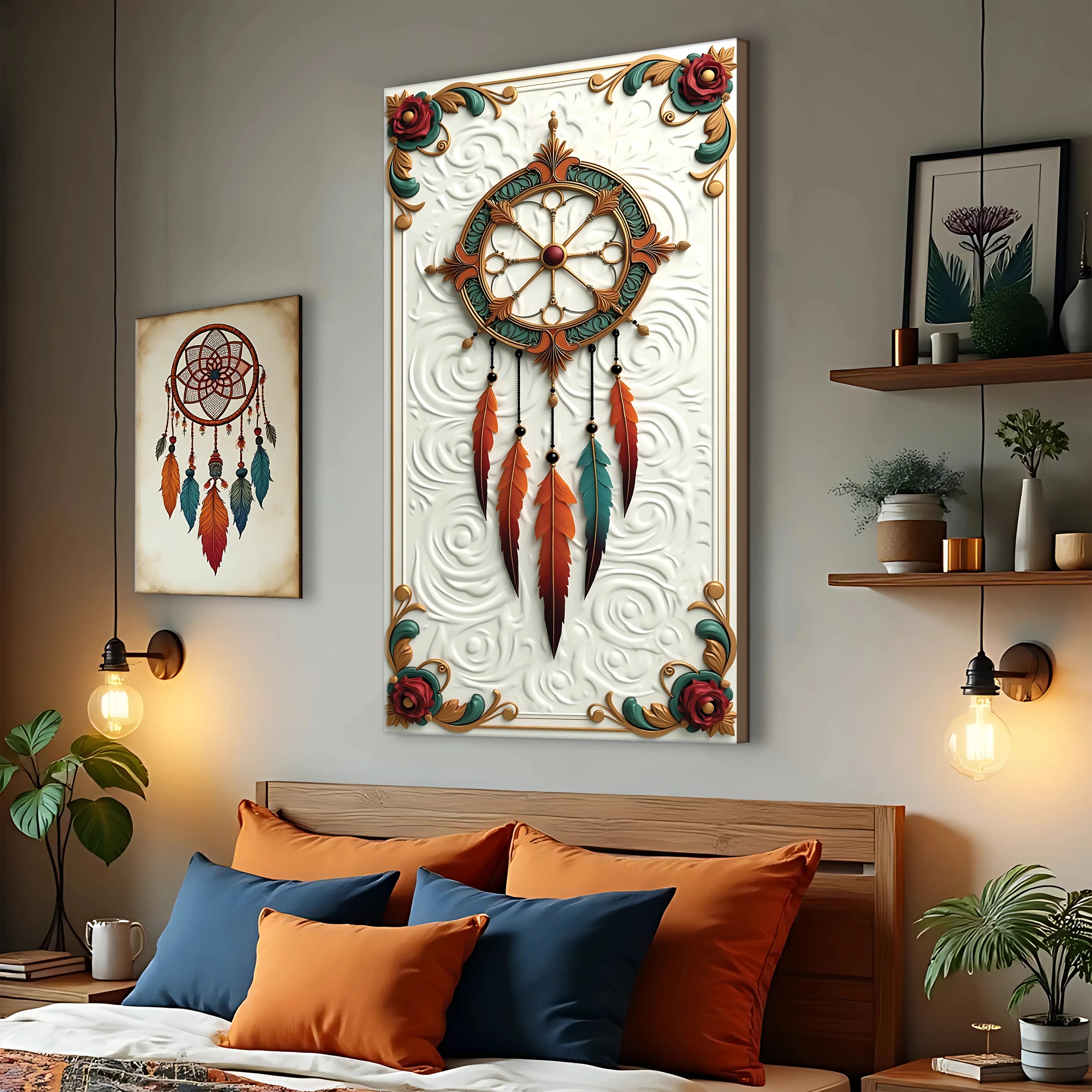 3D Whispering Feathers Wall Art III - Image 4