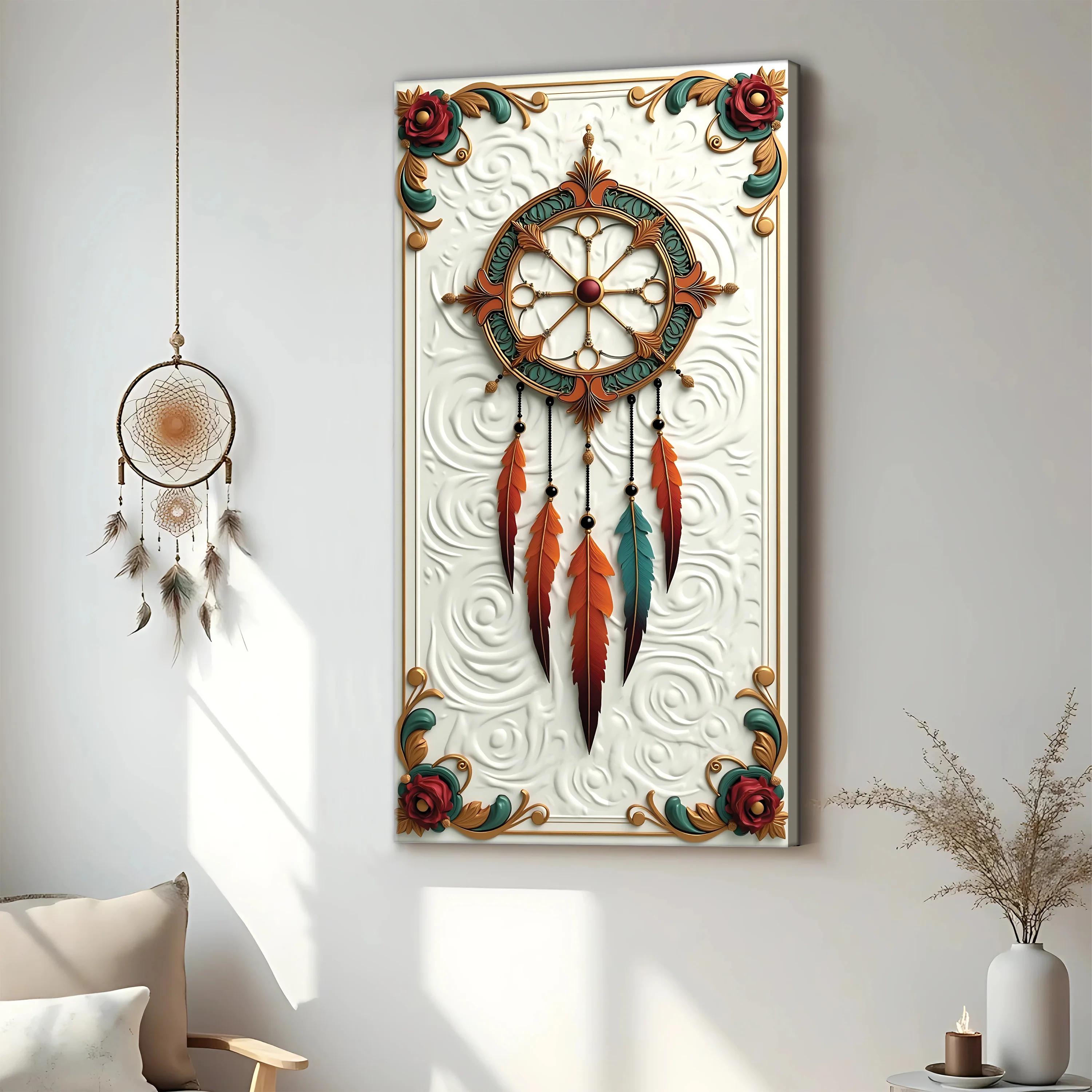 3D Whispering Feathers Wall Art III - Image 5