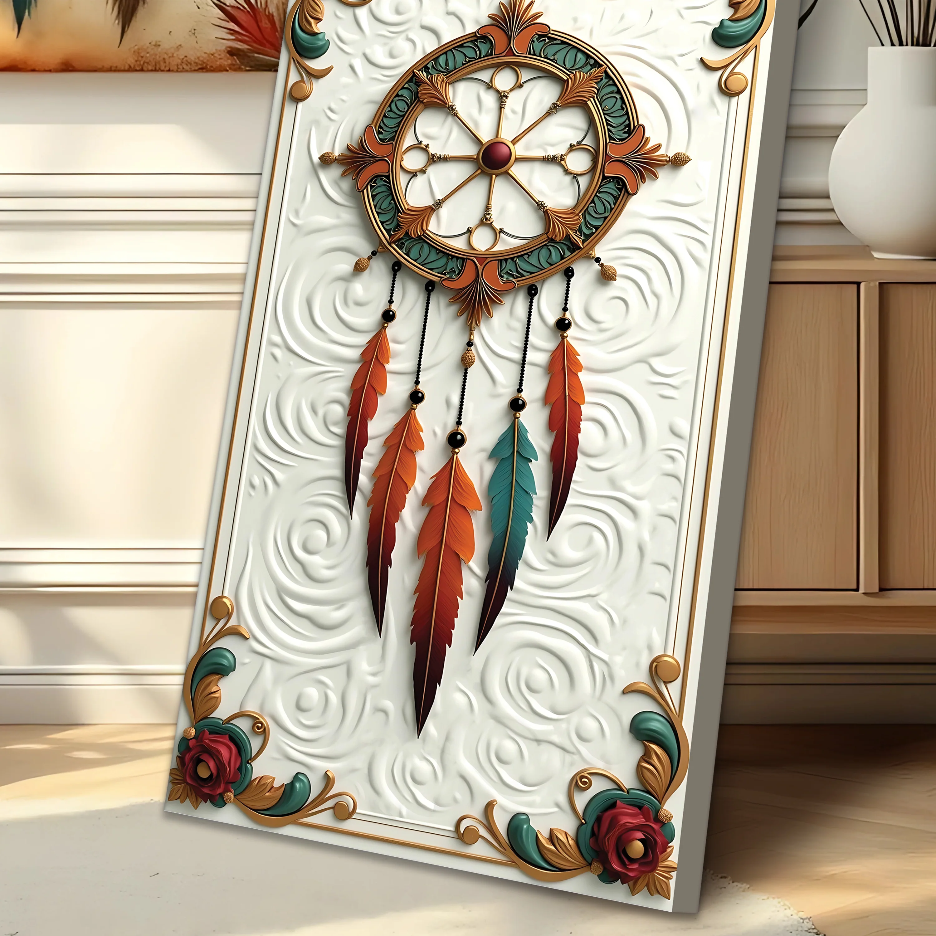 3D Whispering Feathers Wall Art III - Image 6