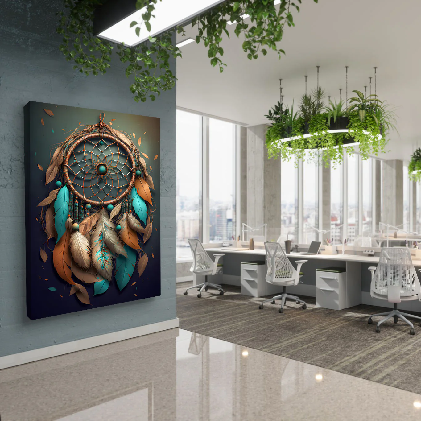 3D Whispering Feathers Wall Art IV - Image 4