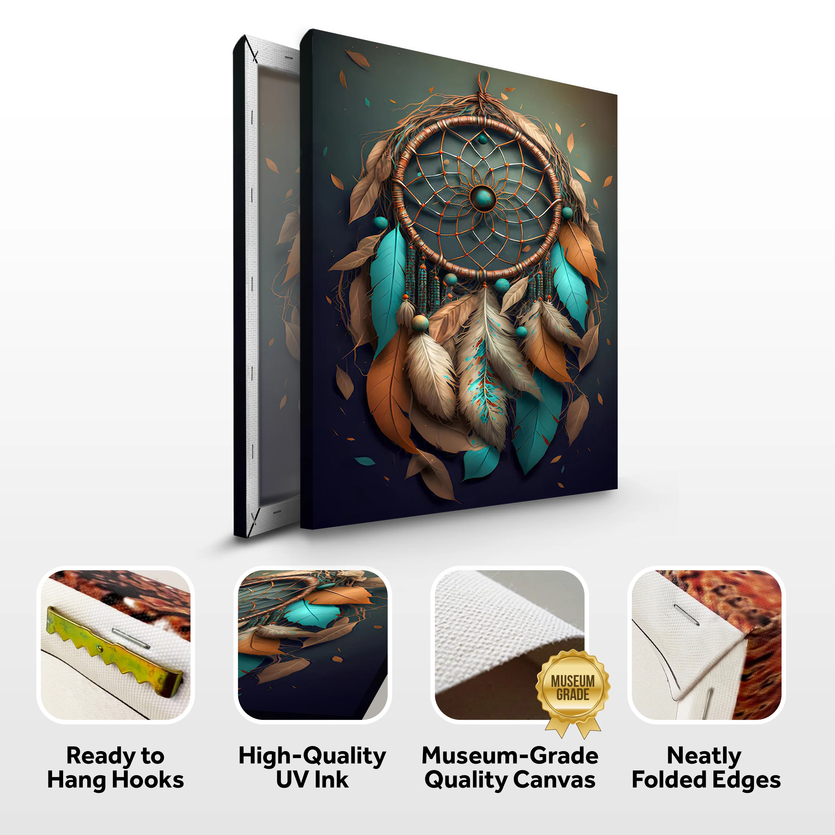 3D Whispering Feathers Wall Art IV - Image 8