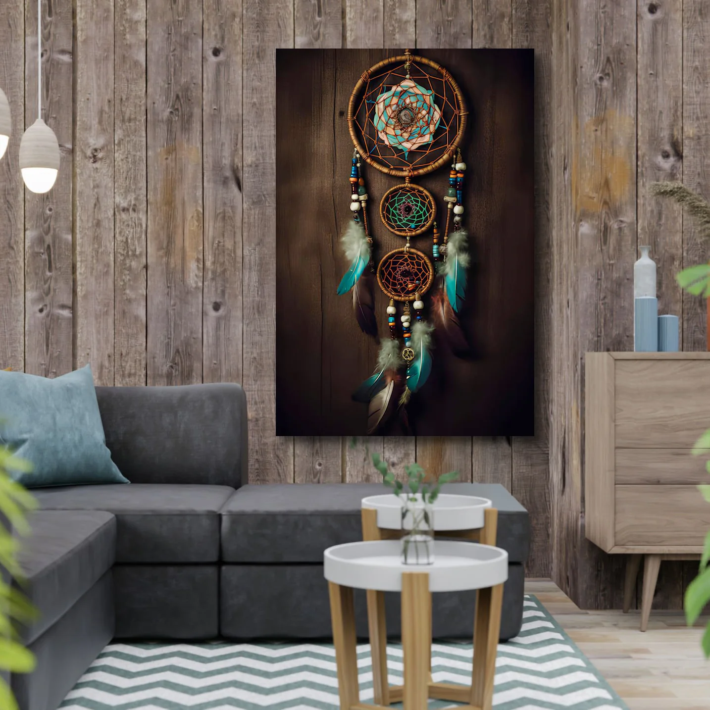 3D Whispering Feathers Wall Art VI - Image 2