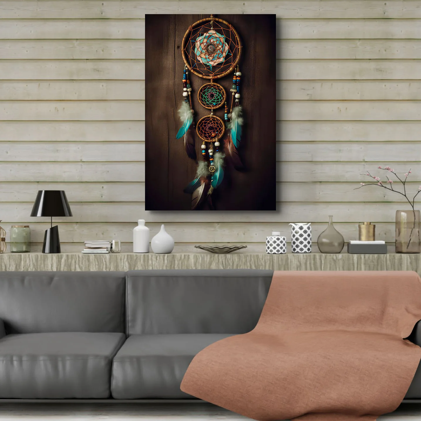3D Whispering Feathers Wall Art VI - Image 3