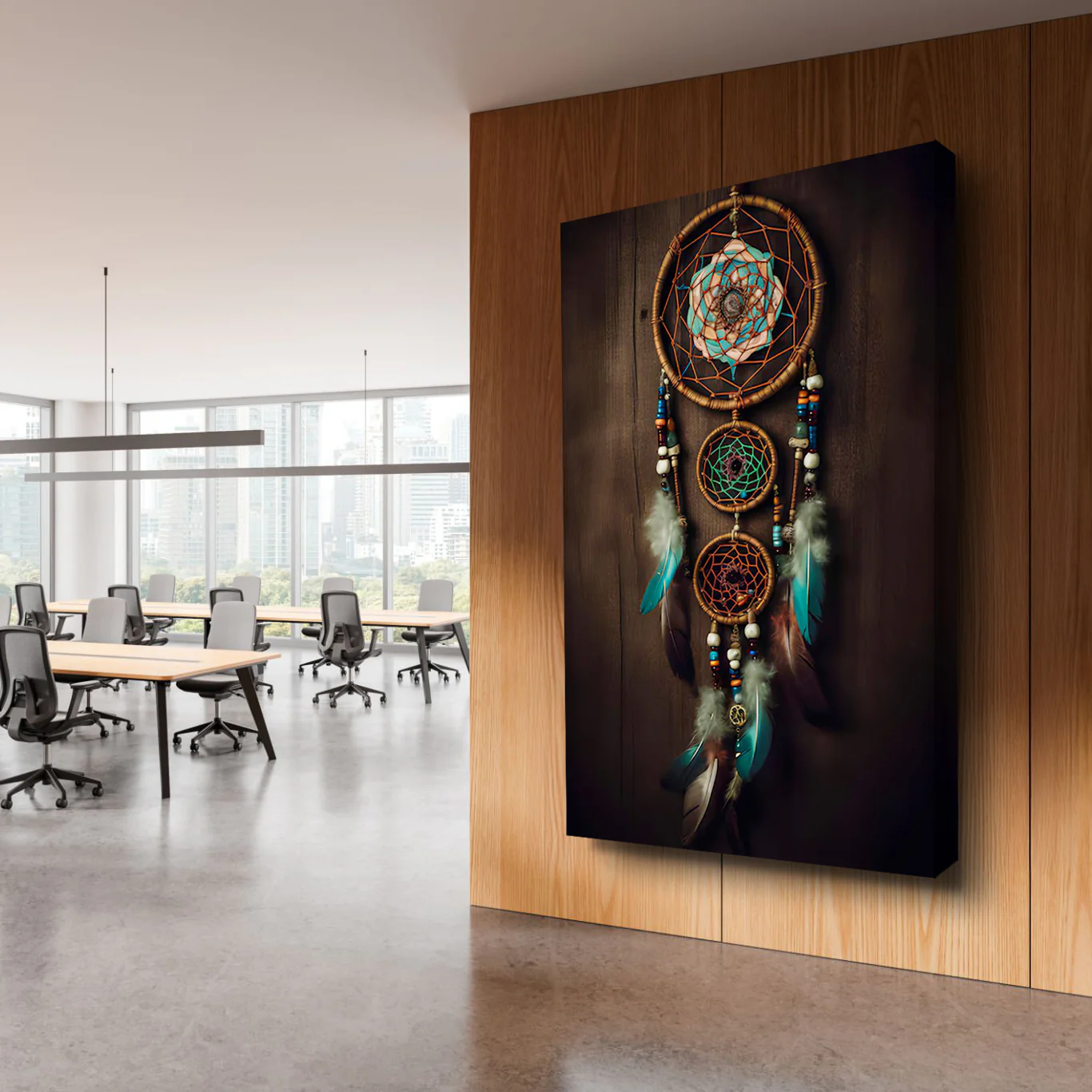 3D Whispering Feathers Wall Art VI - Image 4