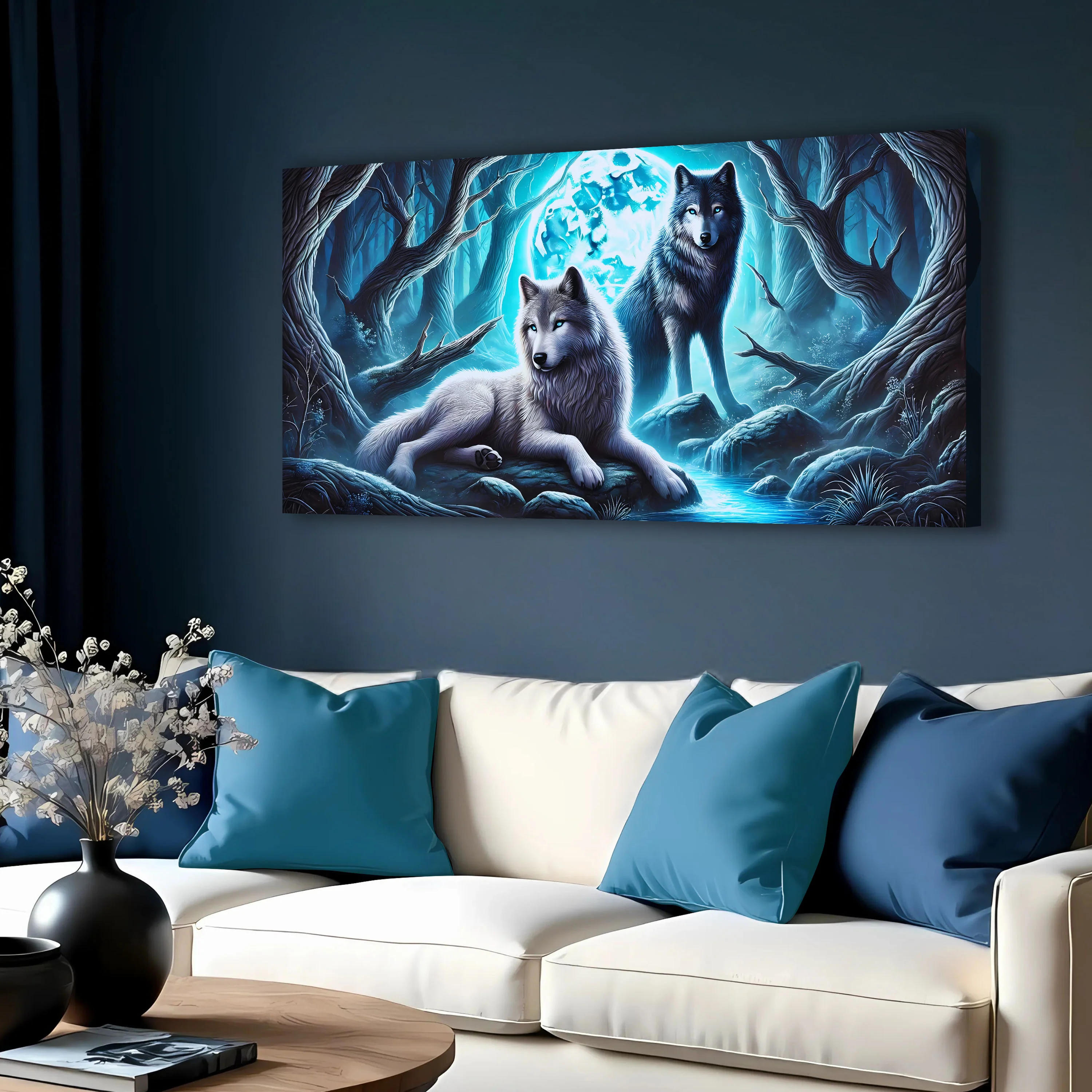3D Wolves Wall Art - Image 4