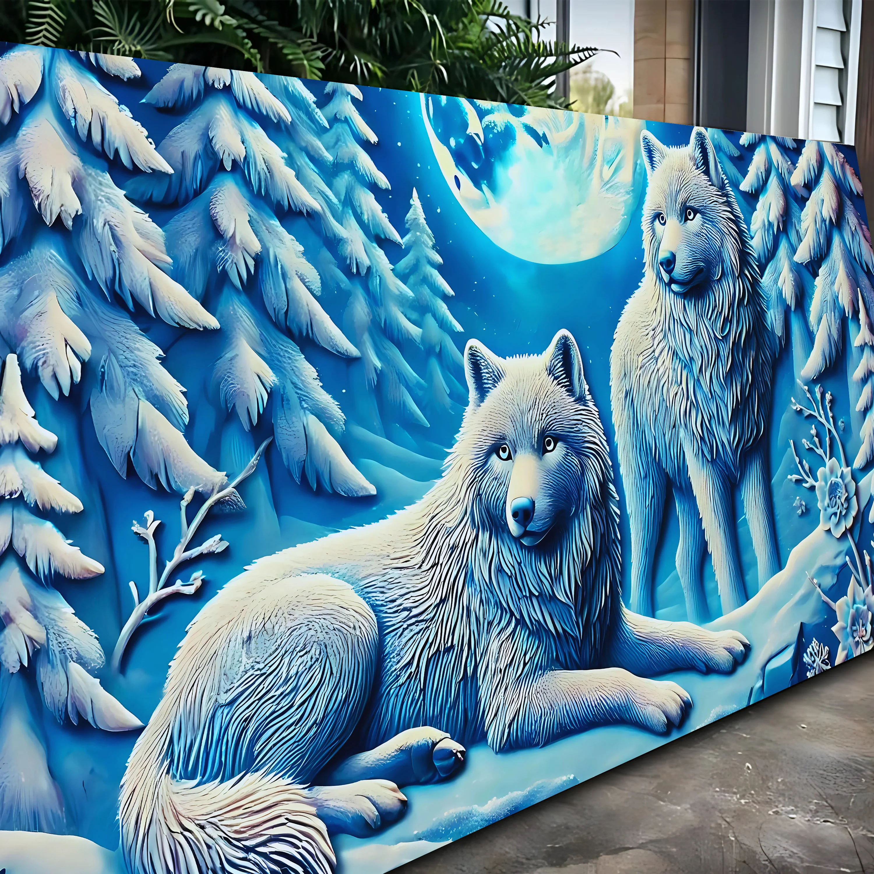 3D Wolves Wall Art V - Image 5