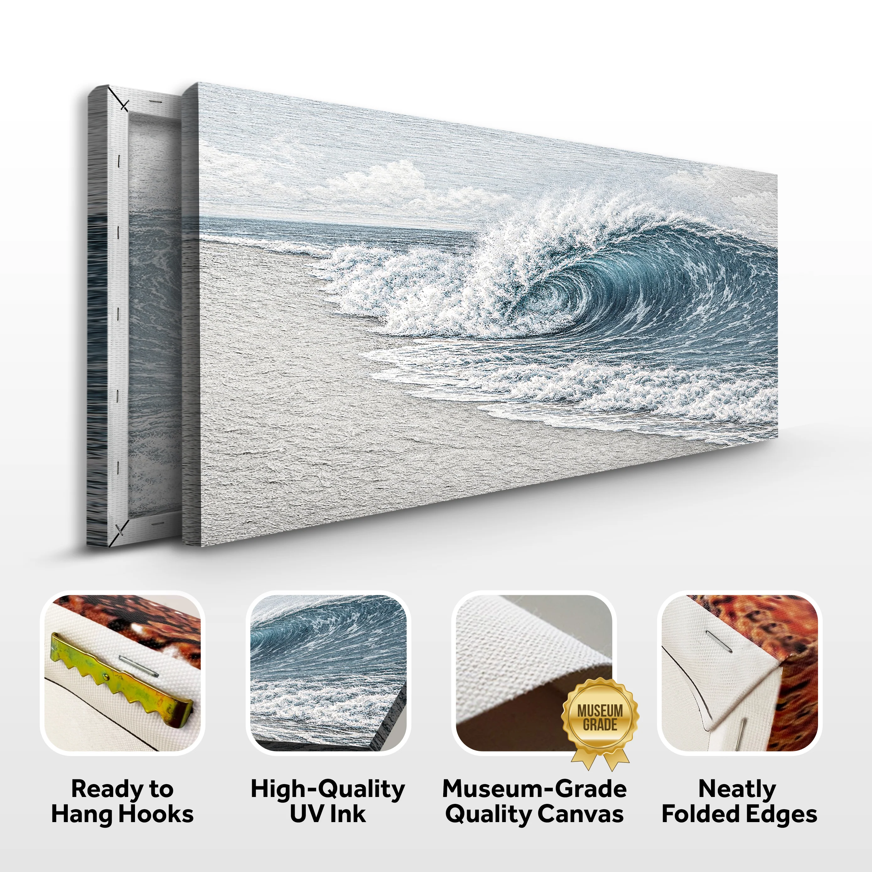 Abstract Beach Shore Wall Art III - Image 8