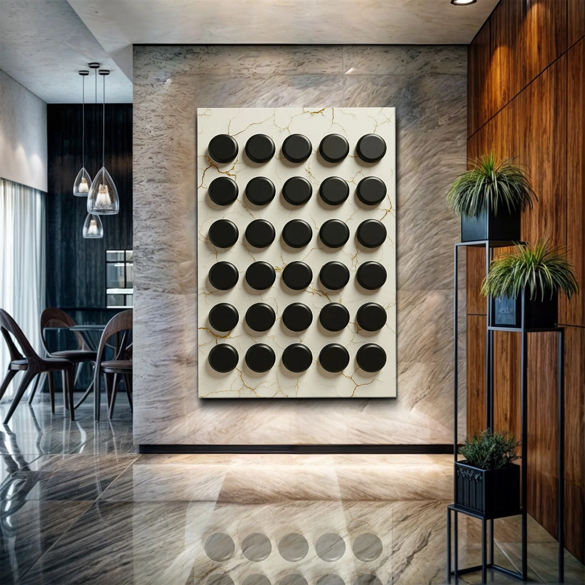 Abstract Minimalist Wall Art XI - Image 2