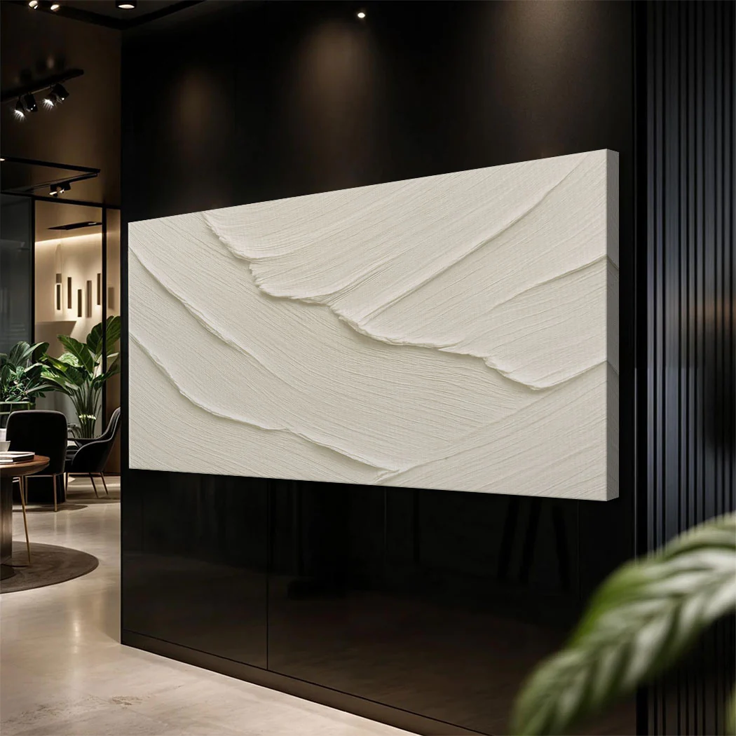 Abstract Minimalist Wave Wall Art II - Image 2