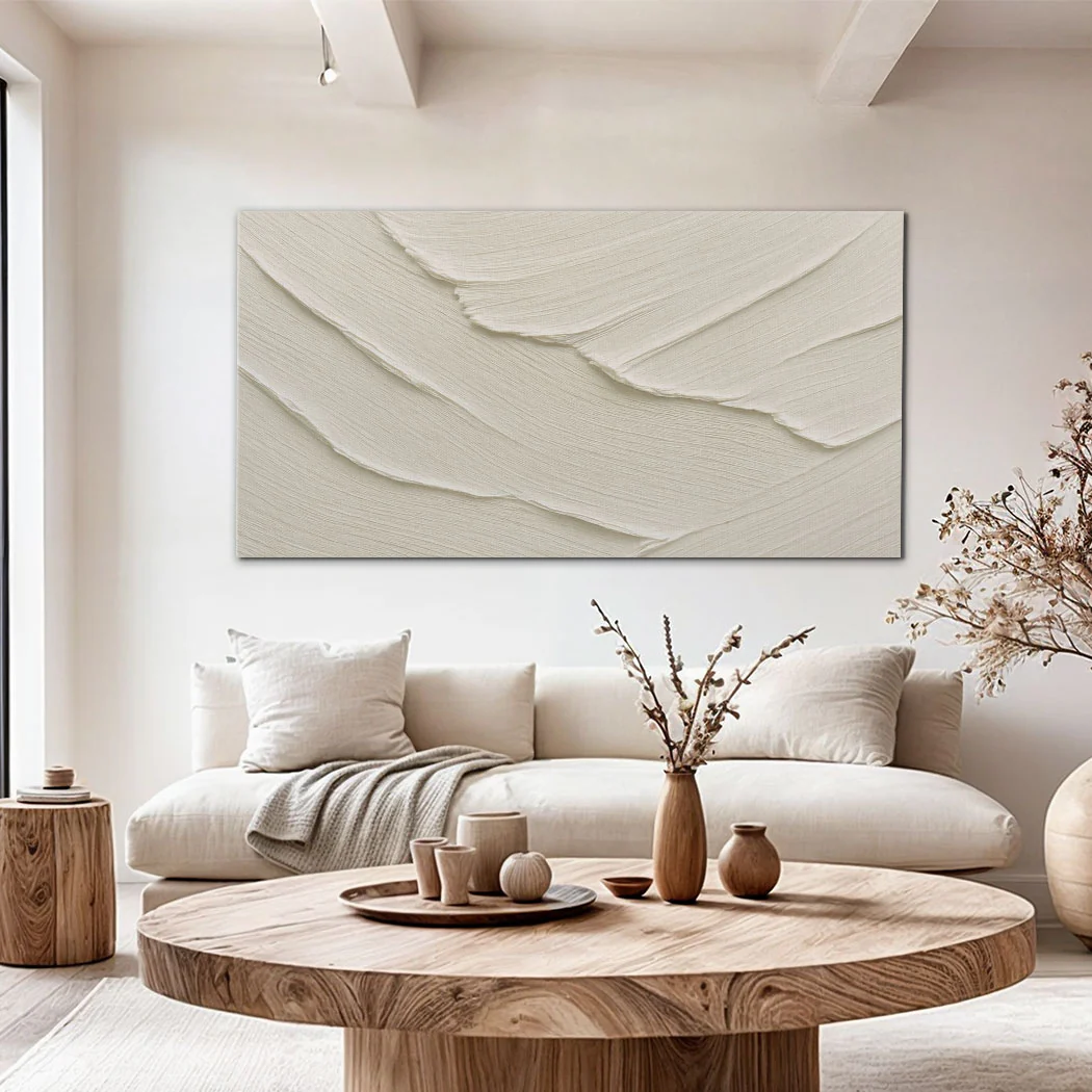 Abstract Minimalist Wave Wall Art II - Image 3