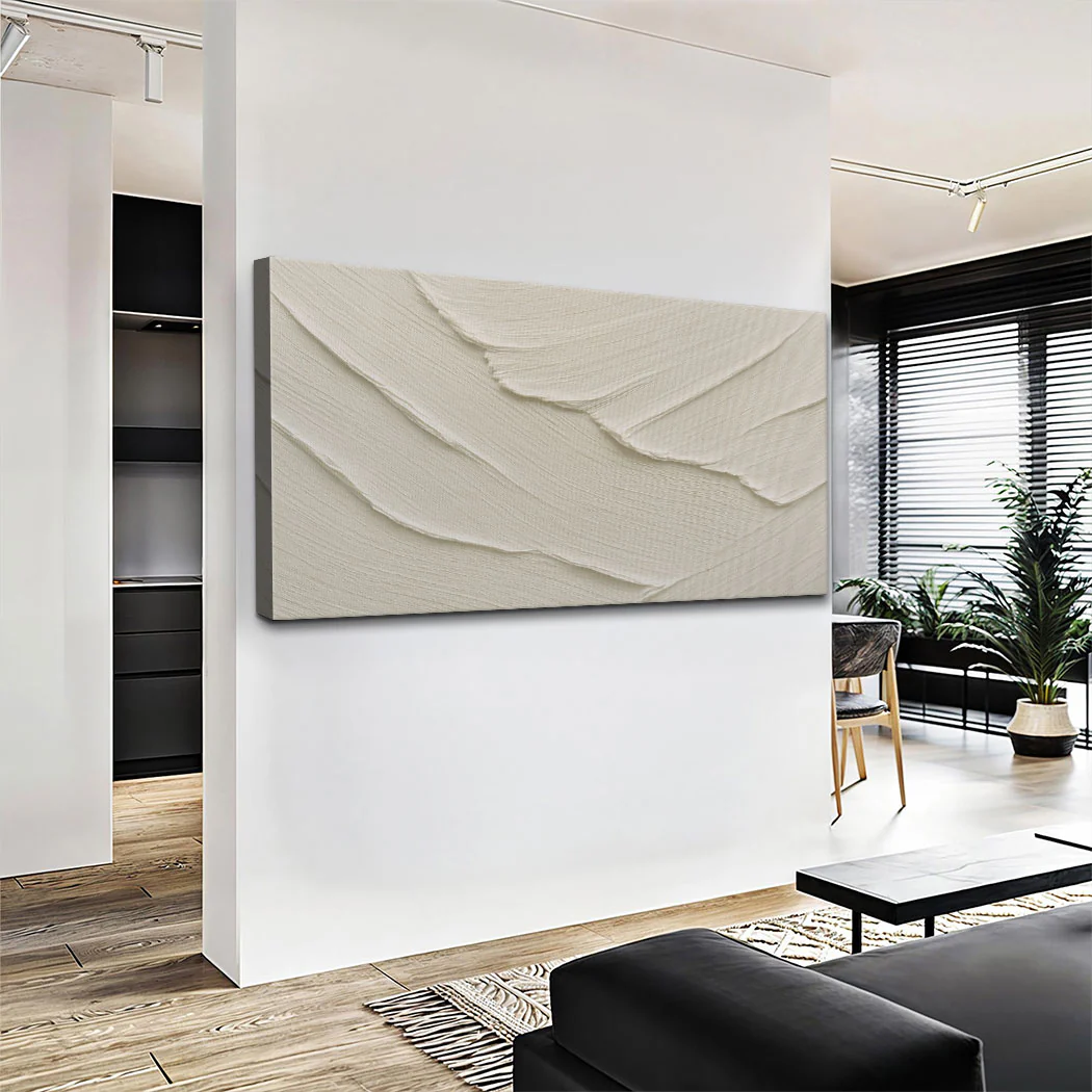 Abstract Minimalist Wave Wall Art II - Image 4