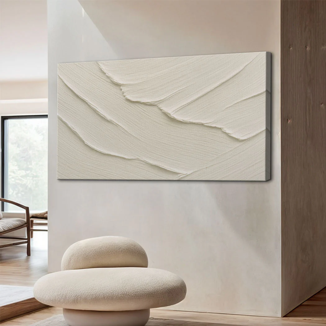 Abstract Minimalist Wave Wall Art II - Image 5