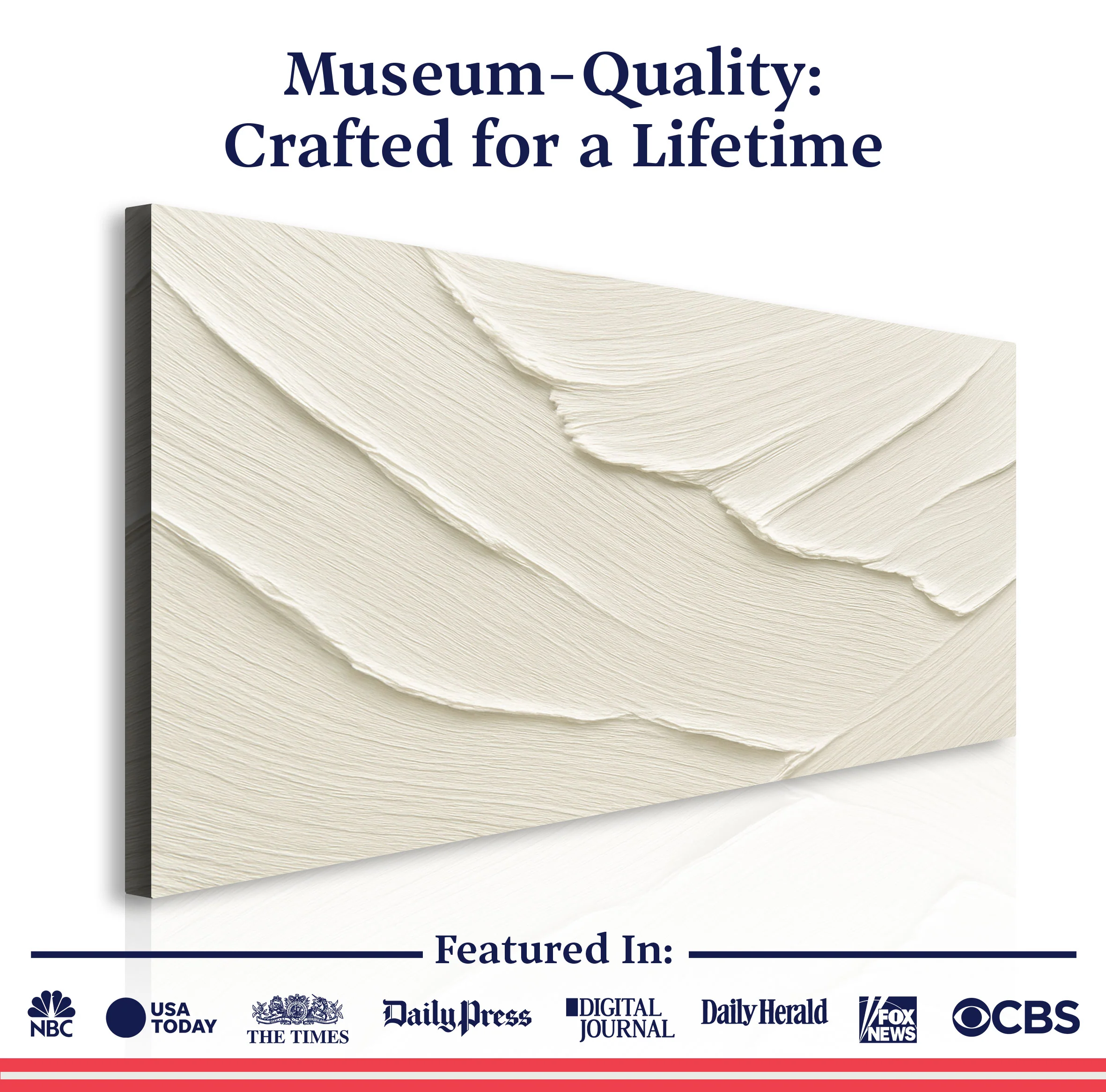 Abstract Minimalist Wave Wall Art II - Image 6