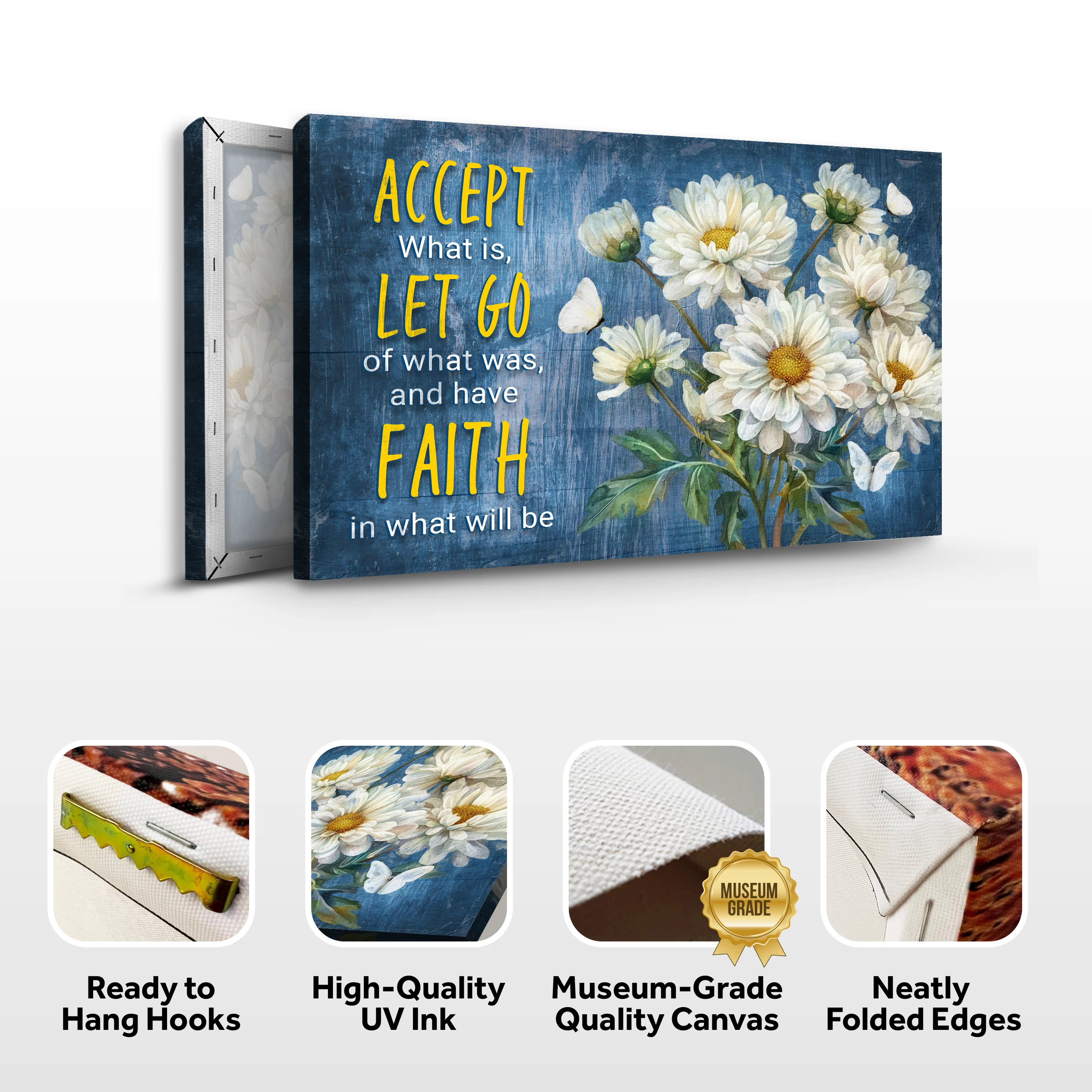 Accept, Let Go, And Have Faith Sign II - Image 6