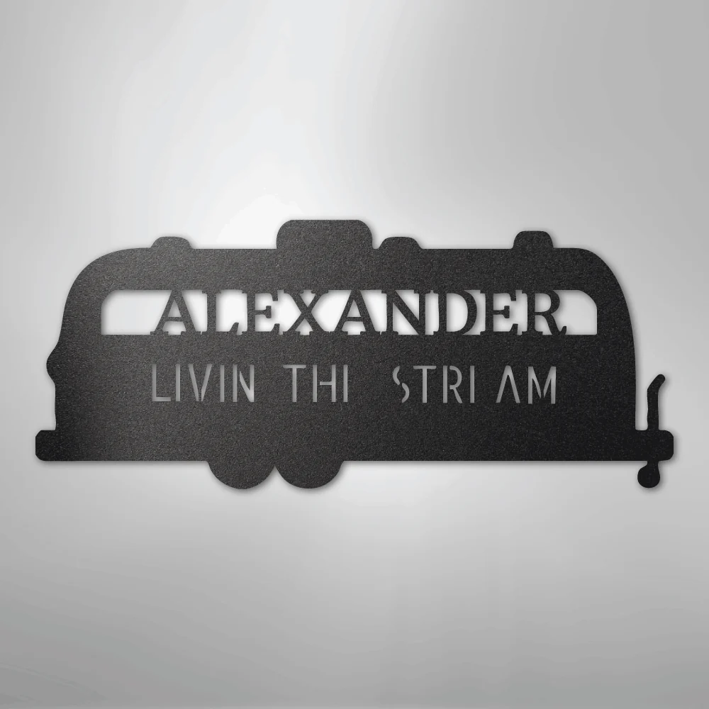 Airstream Monogram - Steel Sign - Image 5