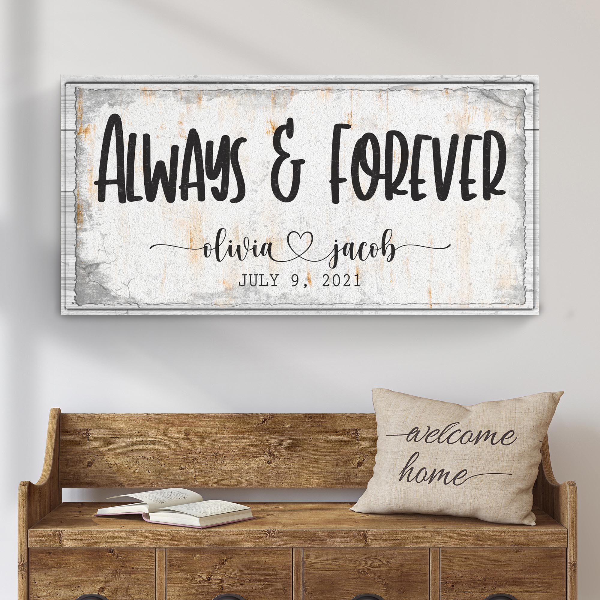 Always And Forever Couple Sign - Image 2