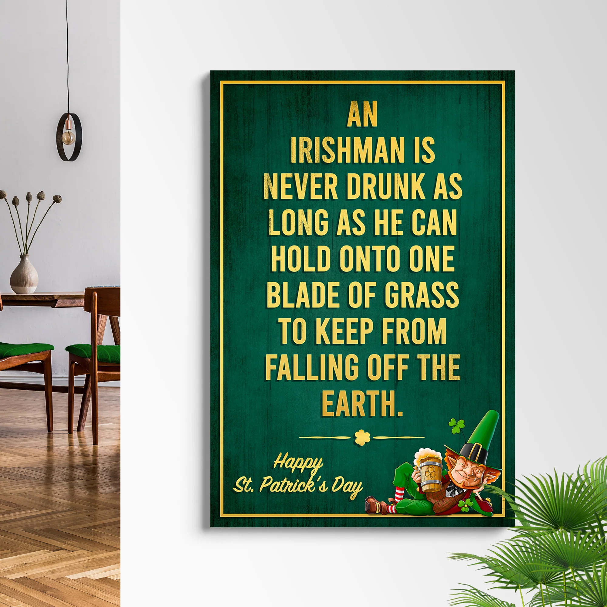 An Irishman Is Never Drunk Sign - Image 2