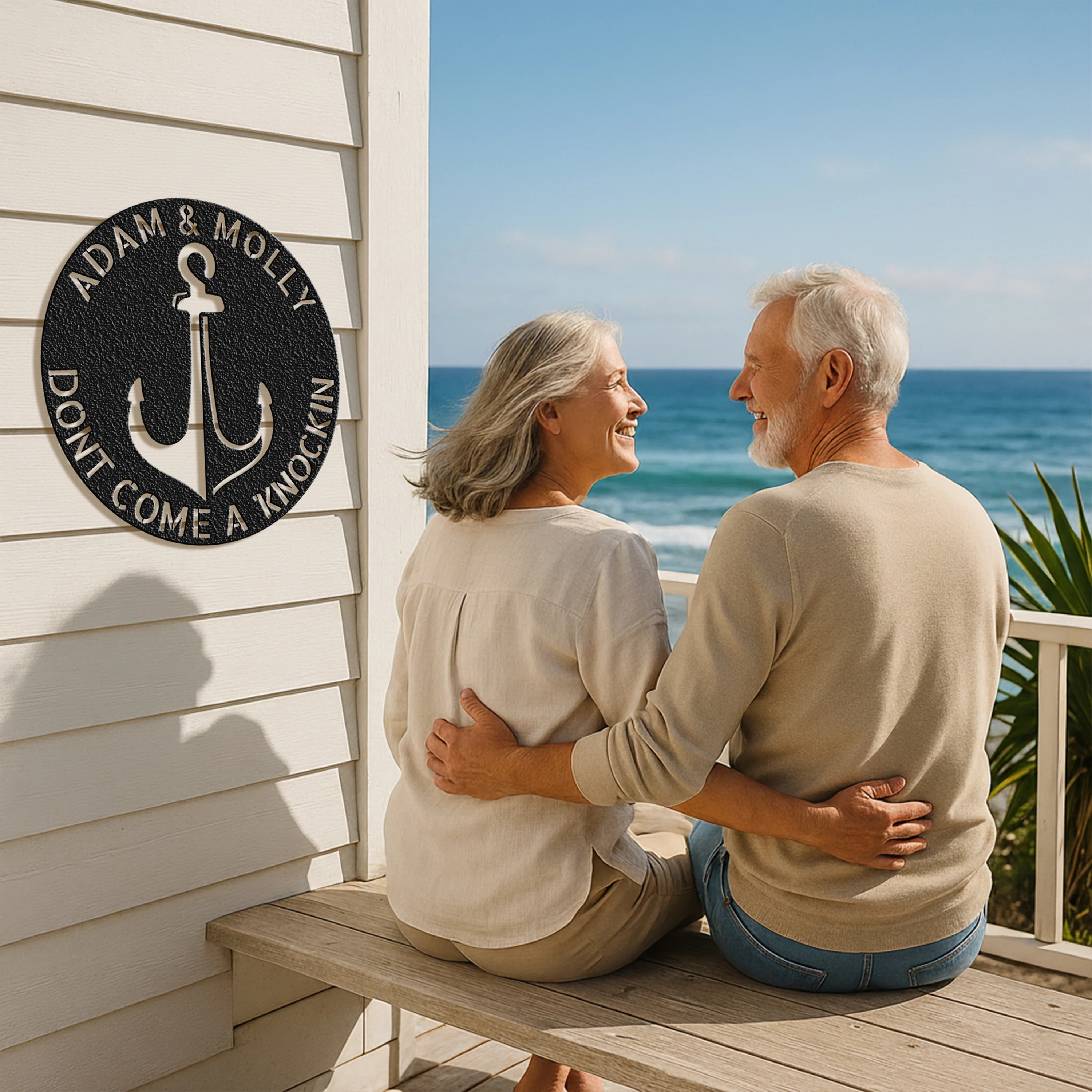 Anchor Plaque - Steel Sign - Image 5