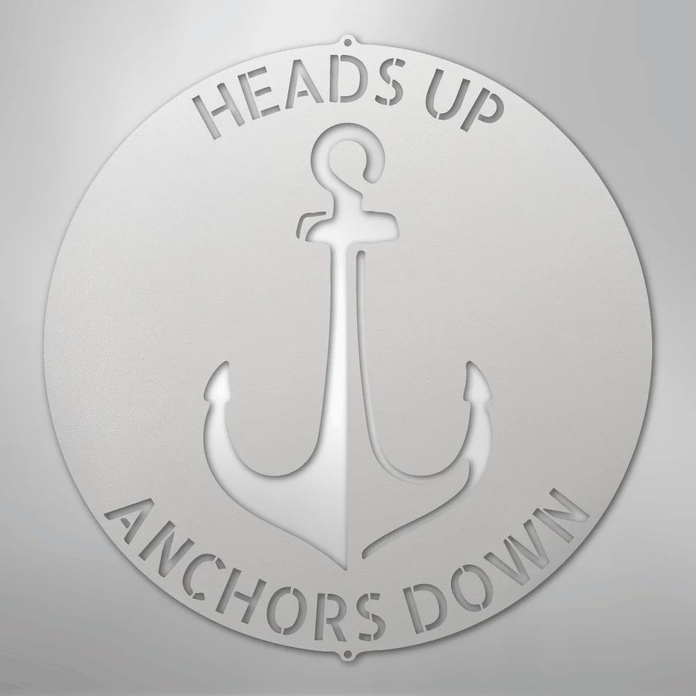 Anchor Plaque - Steel Sign - Image 9