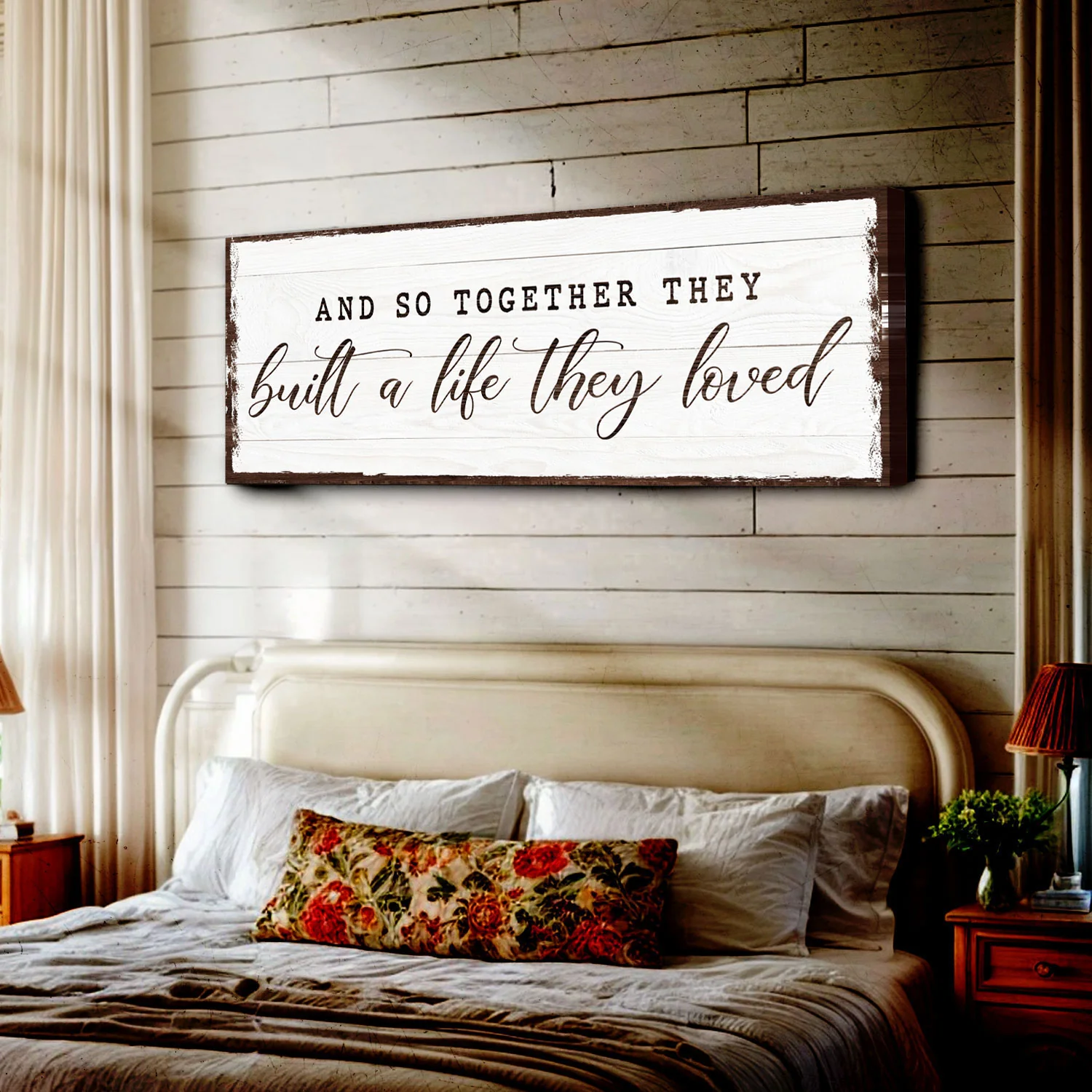 And So Together They Built A Life They Loved Sign VI - Image 3