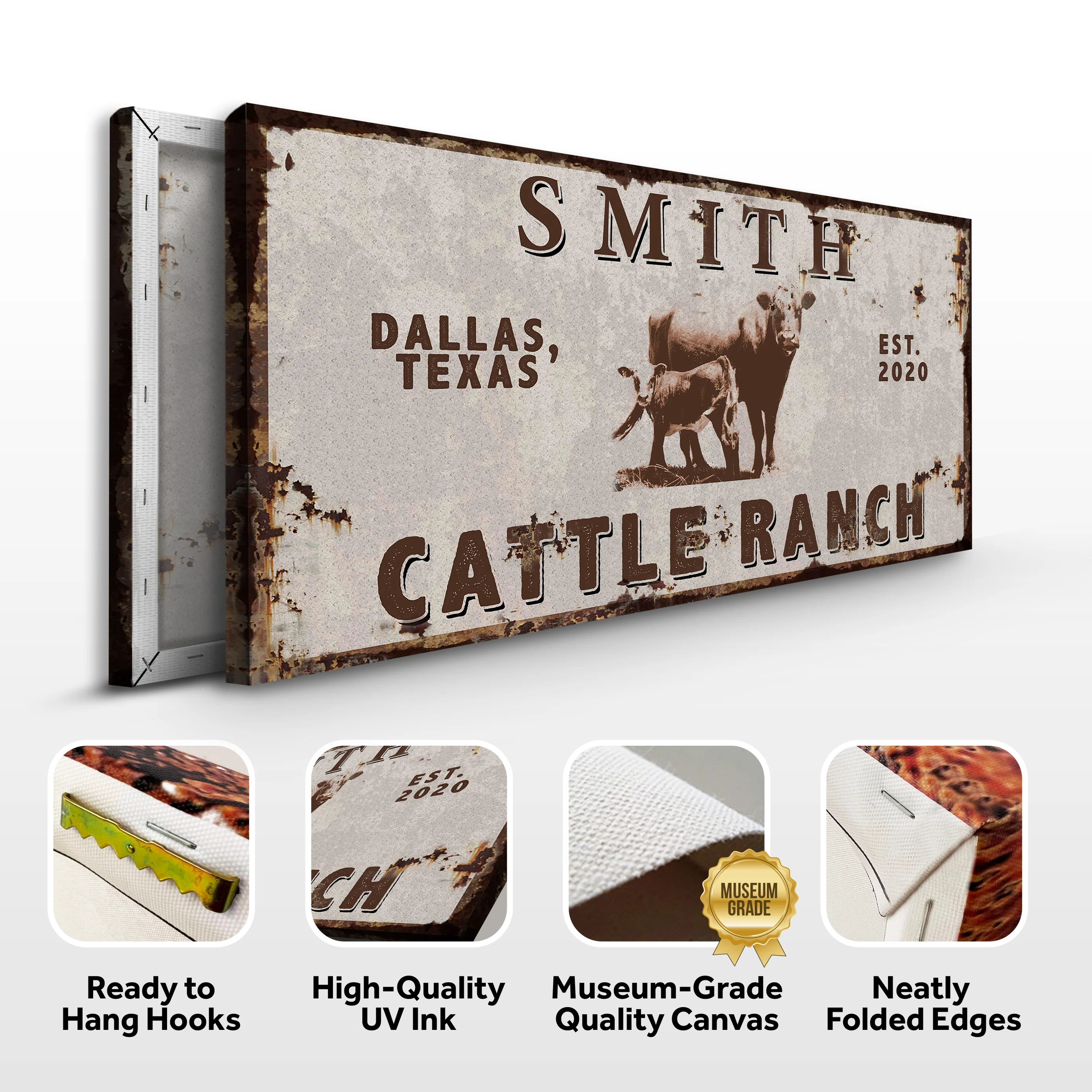 Angus Cattle Ranch Sign - Image 3