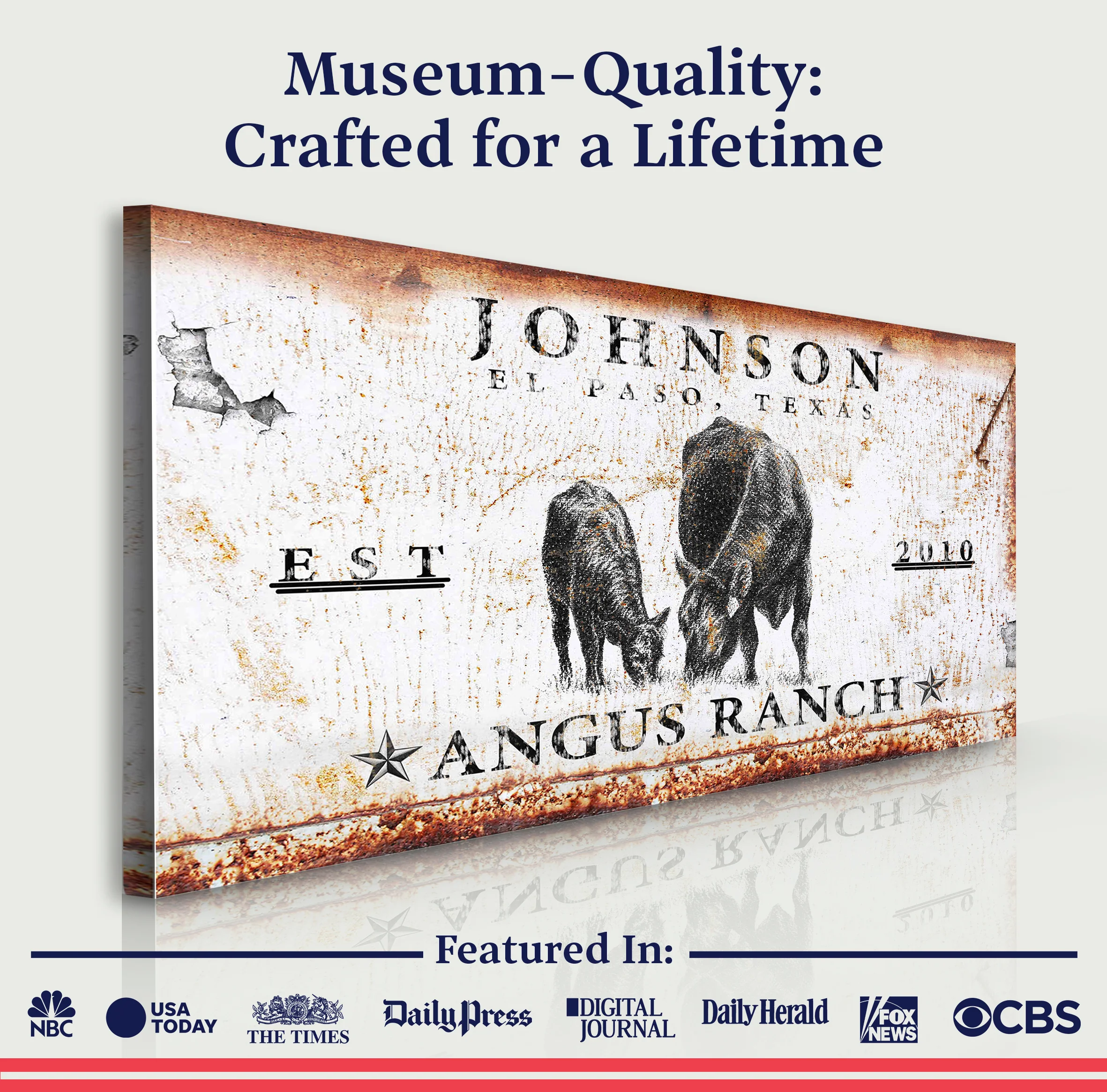 Angus Ranch Sign - Image 3