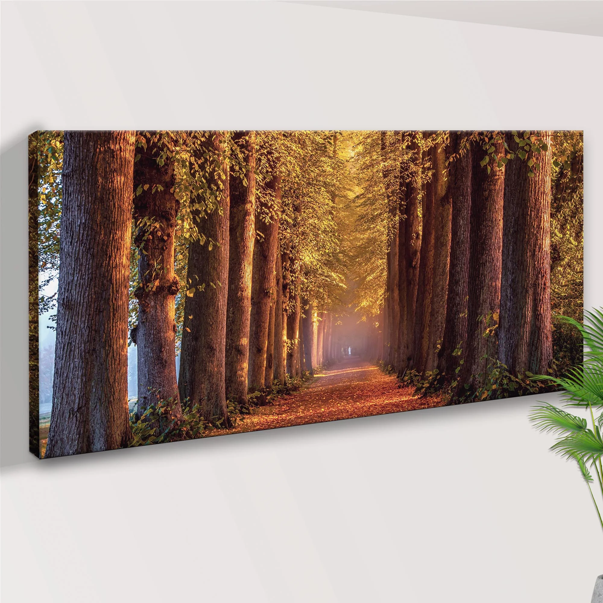Autumn Trail Canvas Wall Art - Image 2