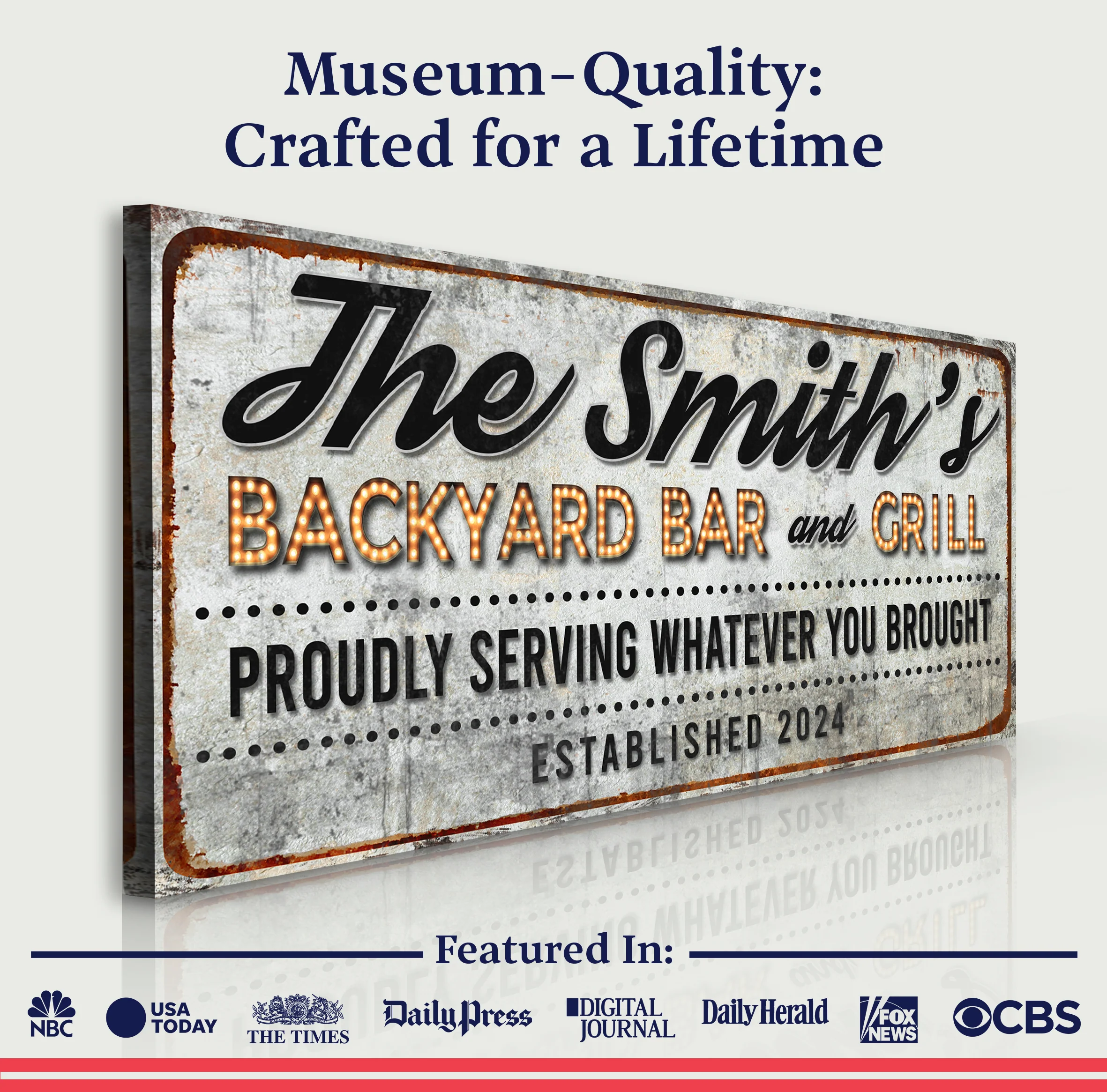 Backyard Bar & Grill Sign XX - Image 4