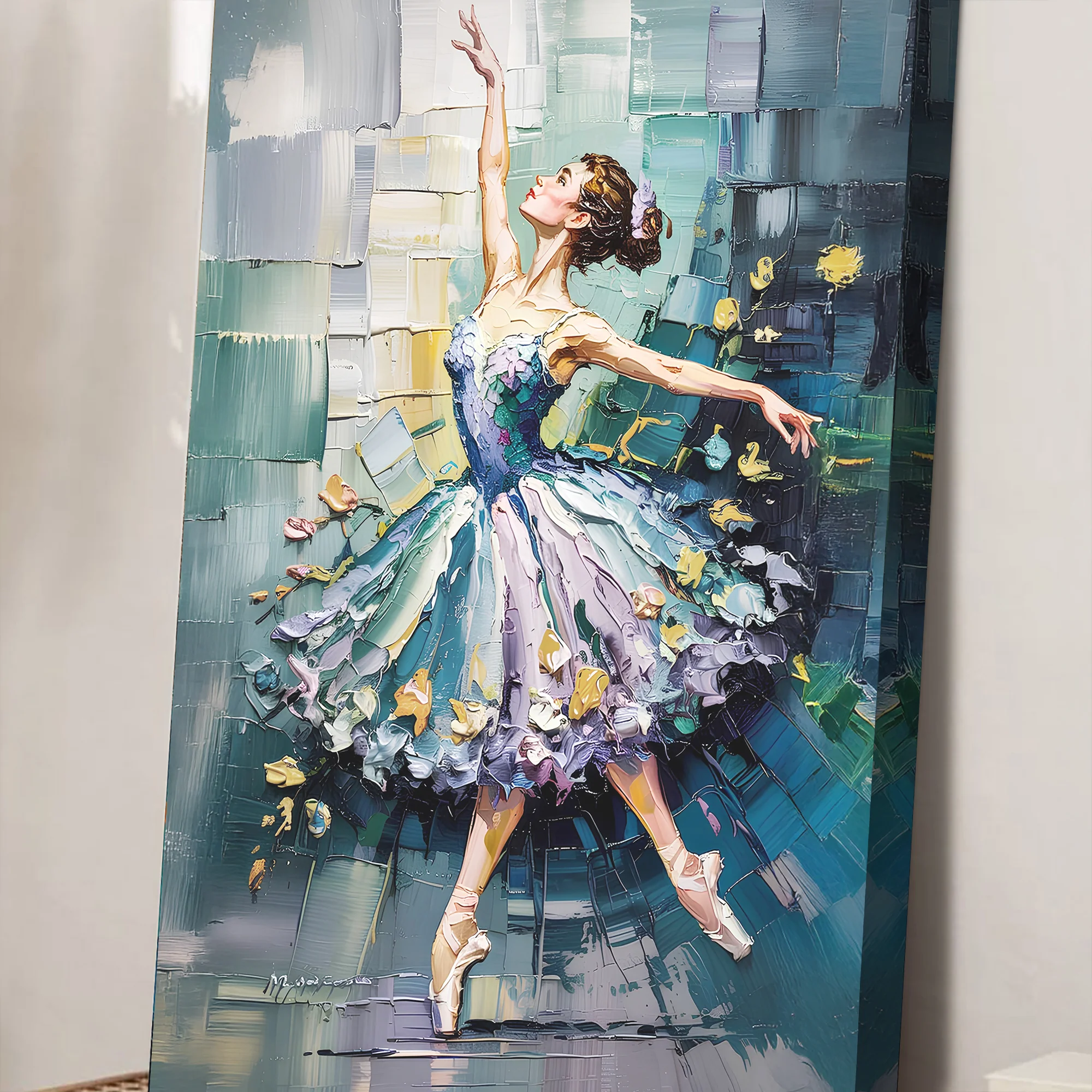 Ballerina Abstract Wall Art - Image 5